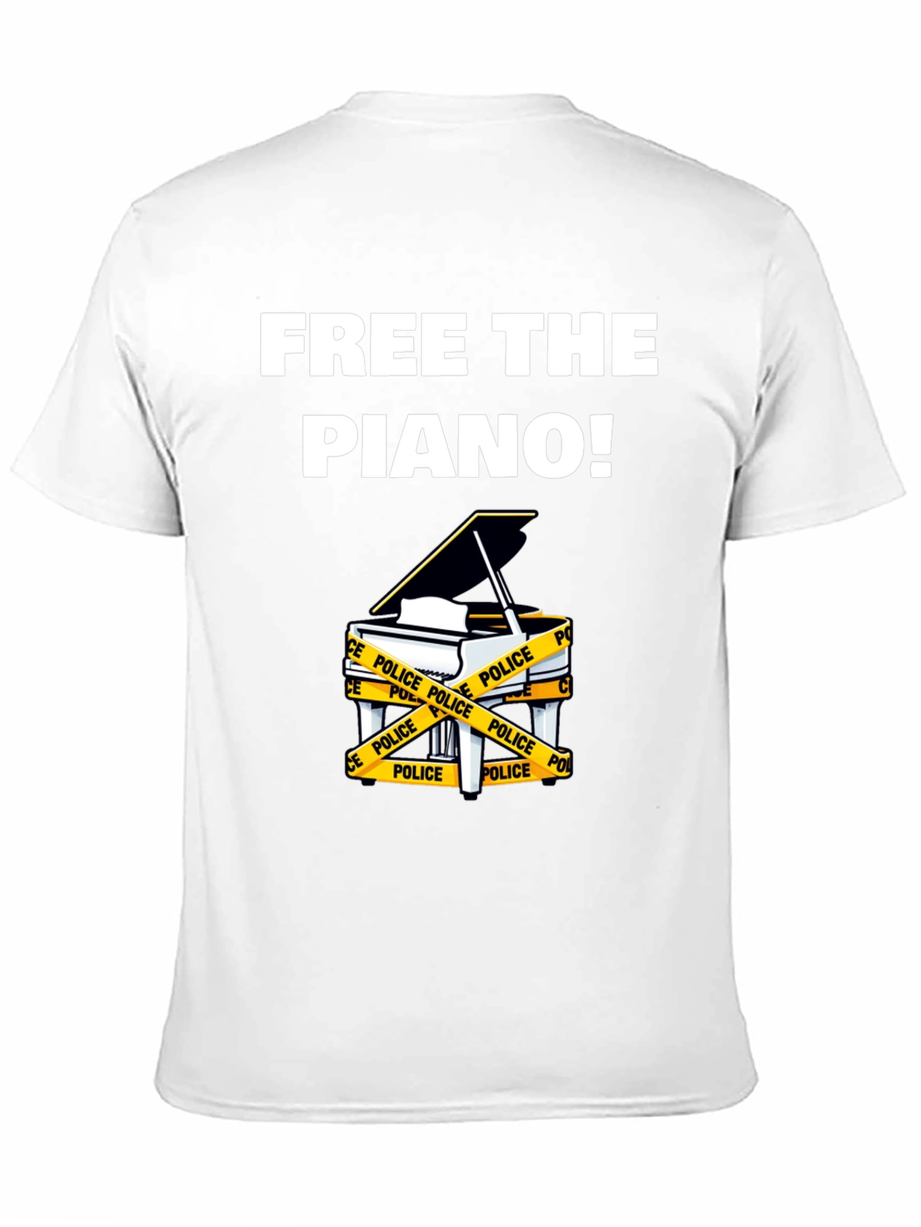 Free The Piano! Graphic T-Shirt