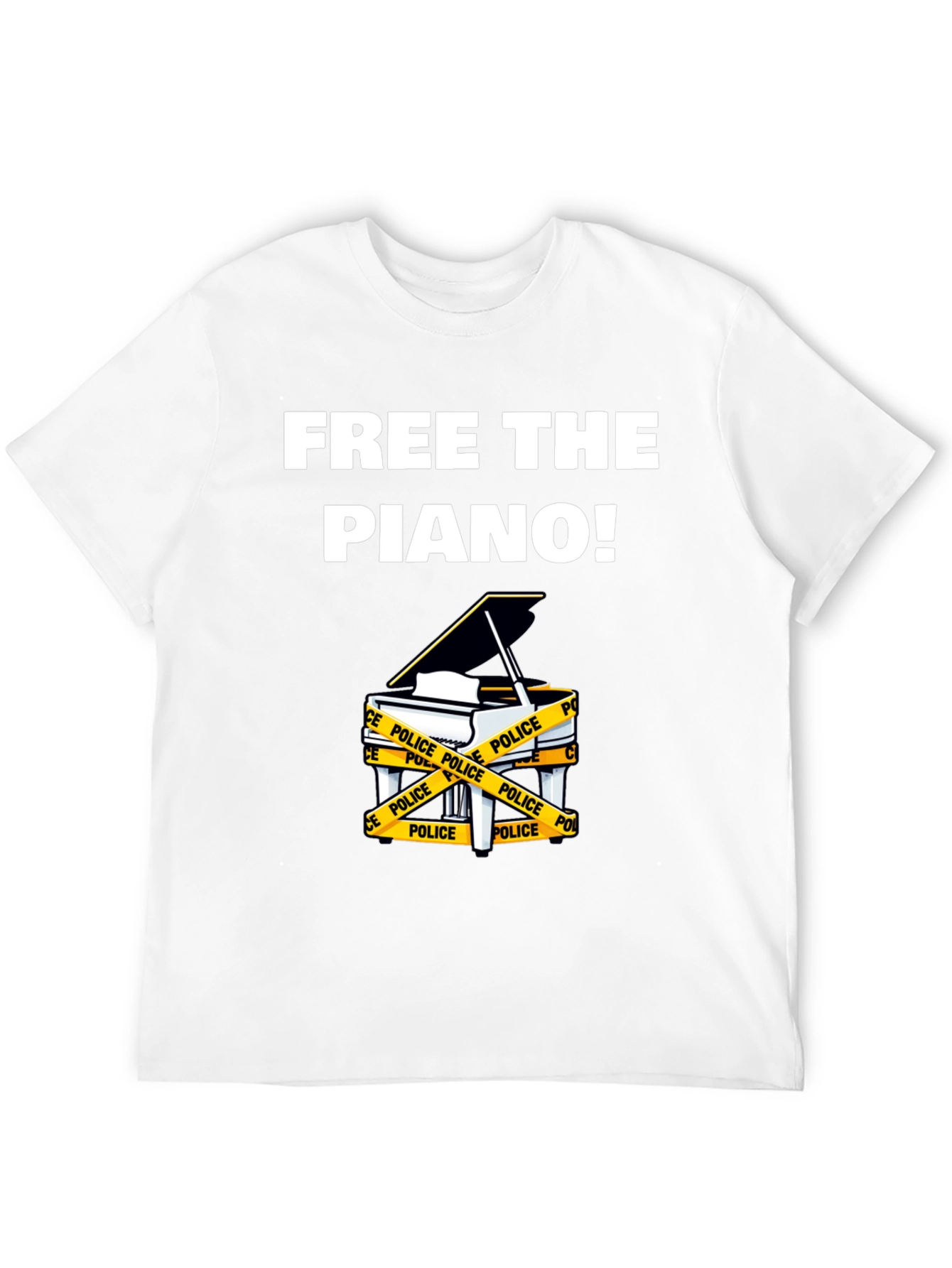 Free The Piano! Graphic T-Shirt