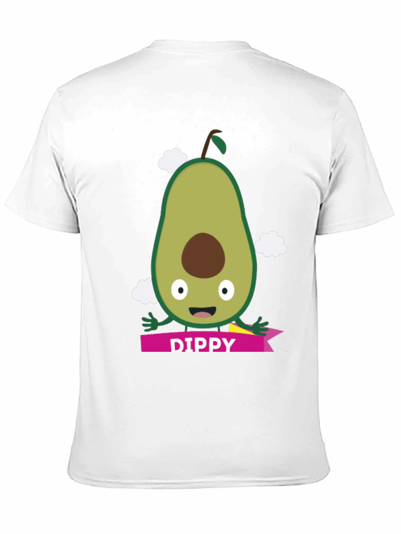 Funny Avocado Dippy Graphic T-Shirt