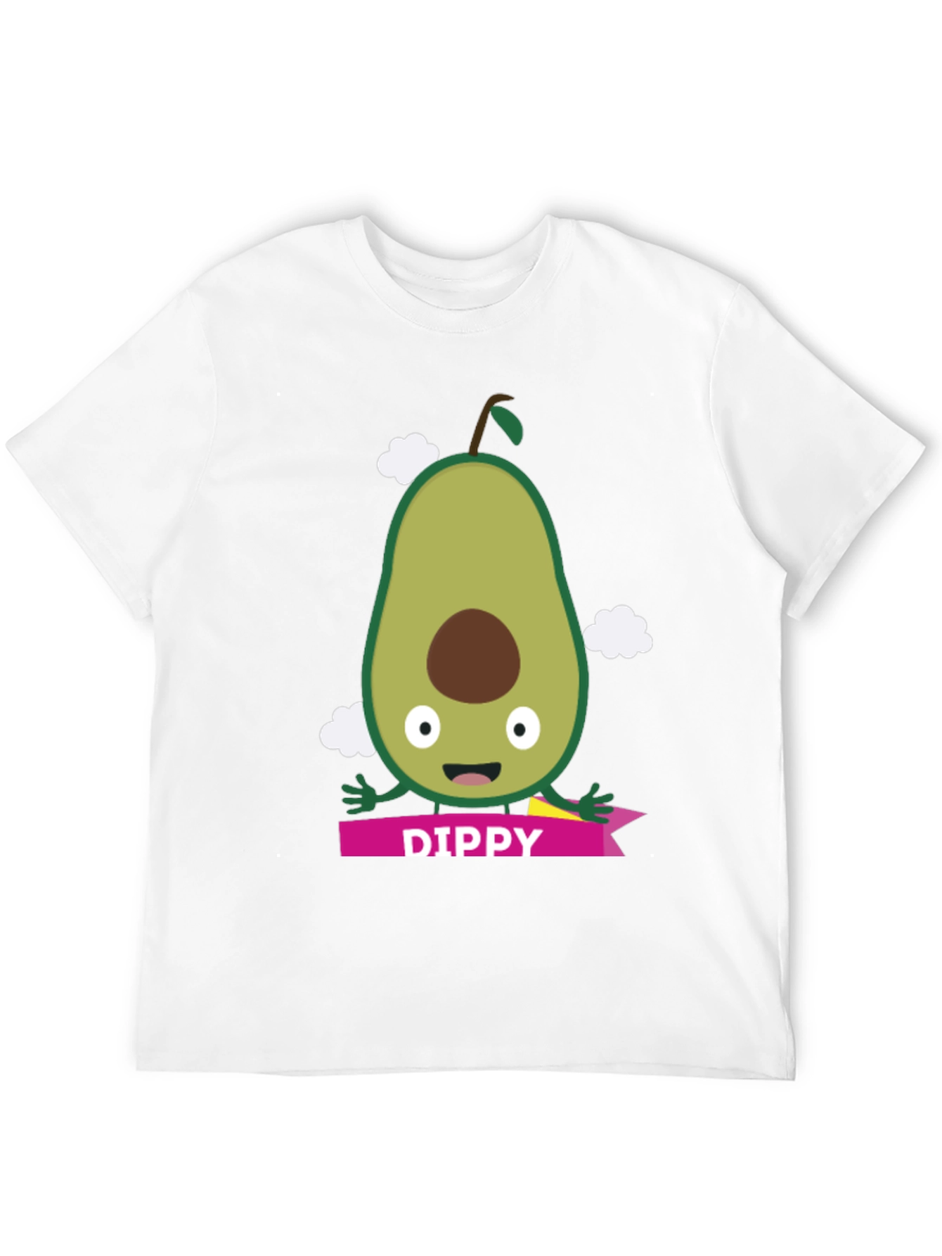 Funny Avocado Dippy Graphic T-Shirt