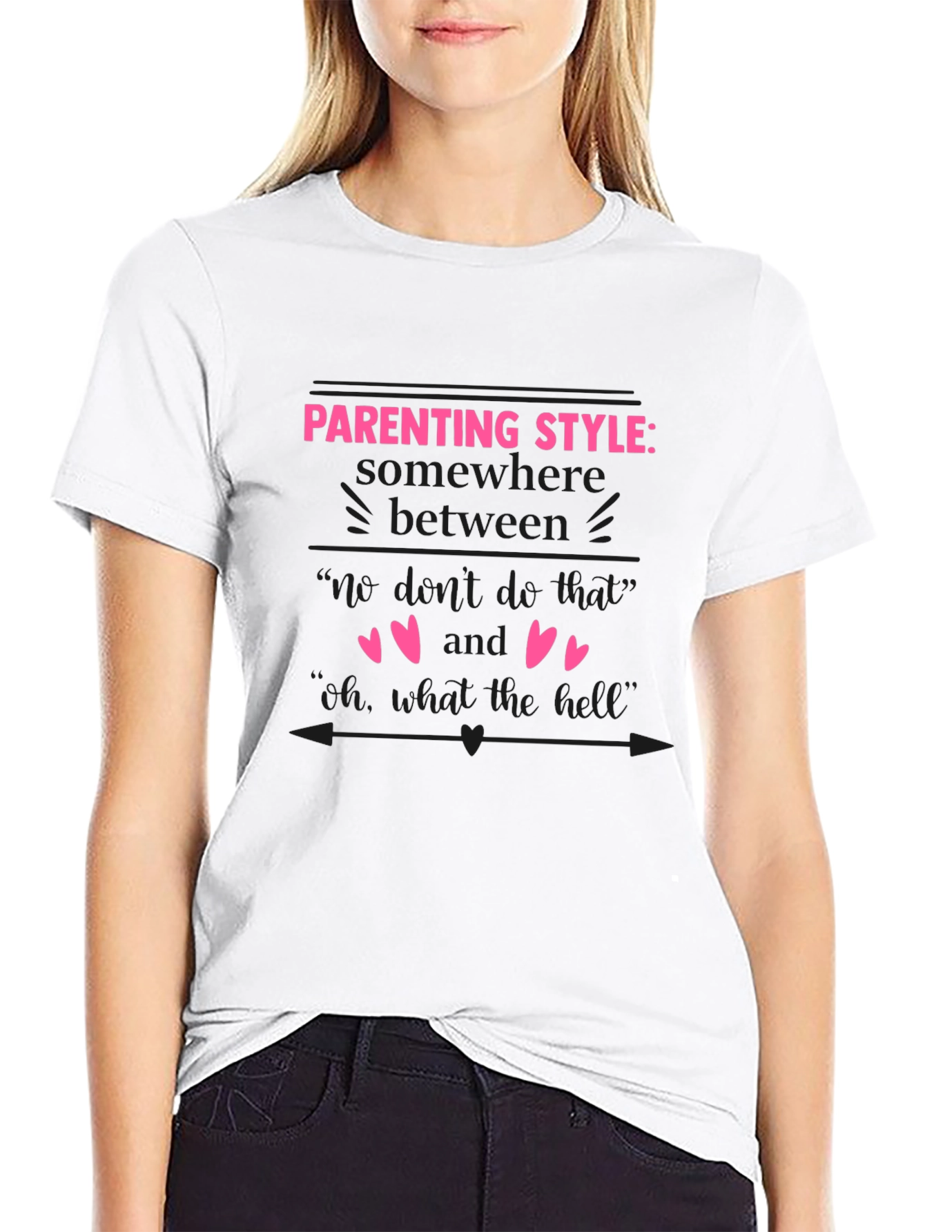 Funny Parenting Style Graphic T-Shirt