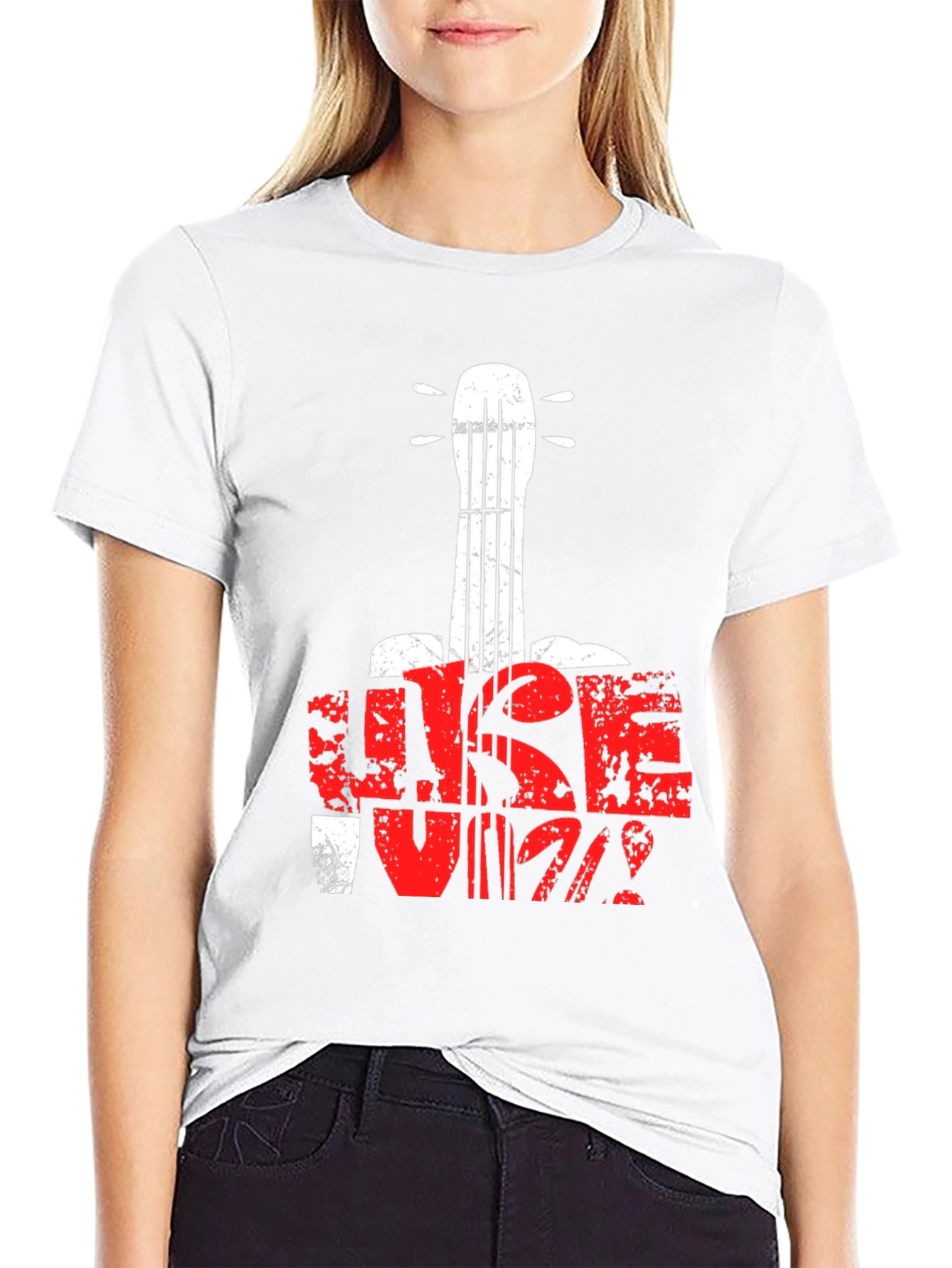 Guitar Jazz Graphic T-Shirt