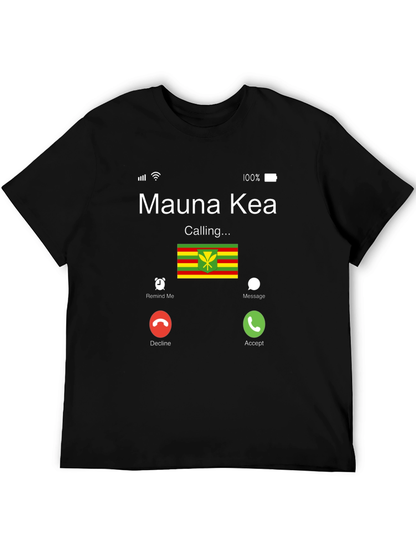 Mauna Kea Calling Graphic T-Shirt