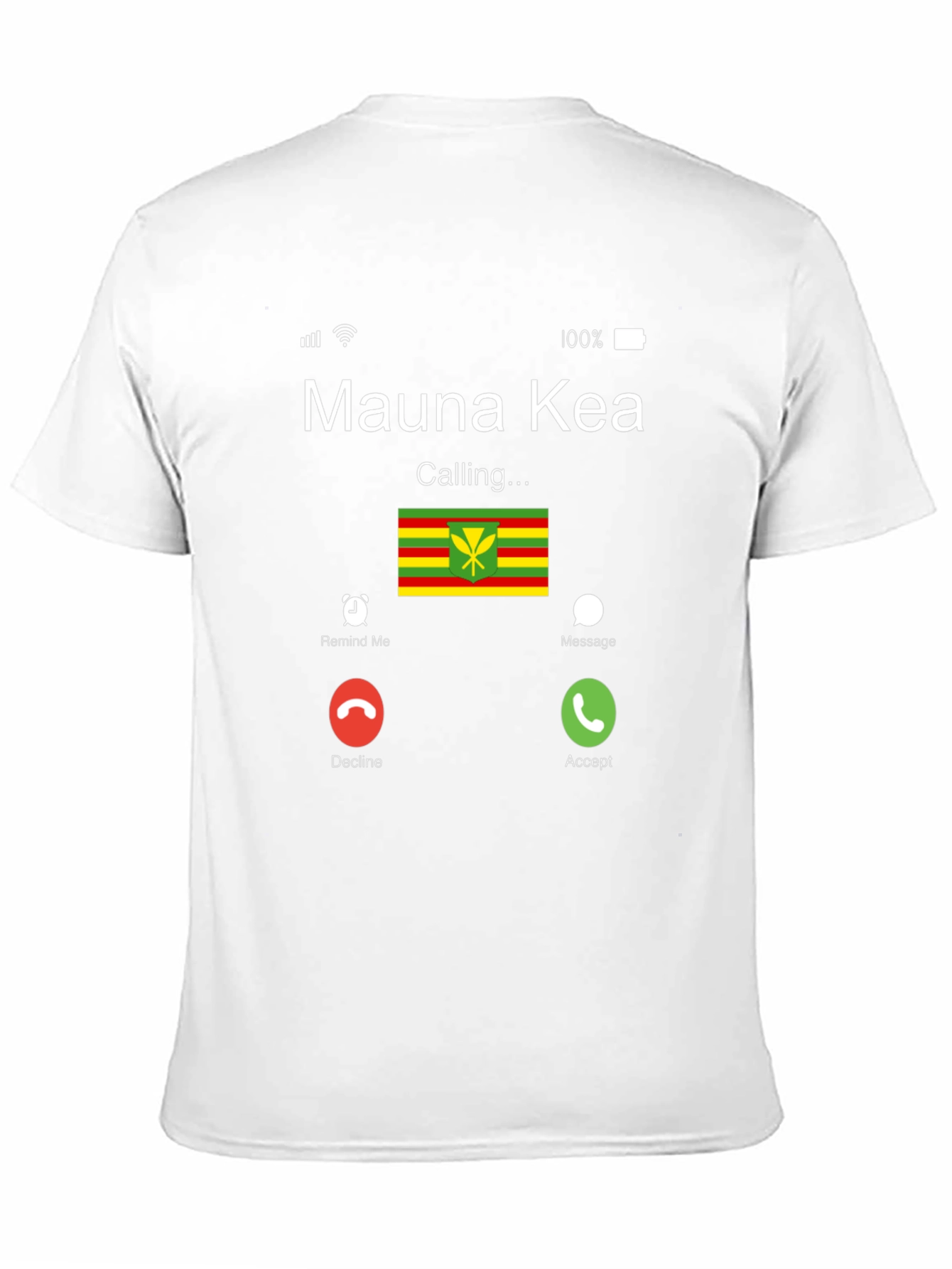 Mauna Kea Calling Graphic T-Shirt