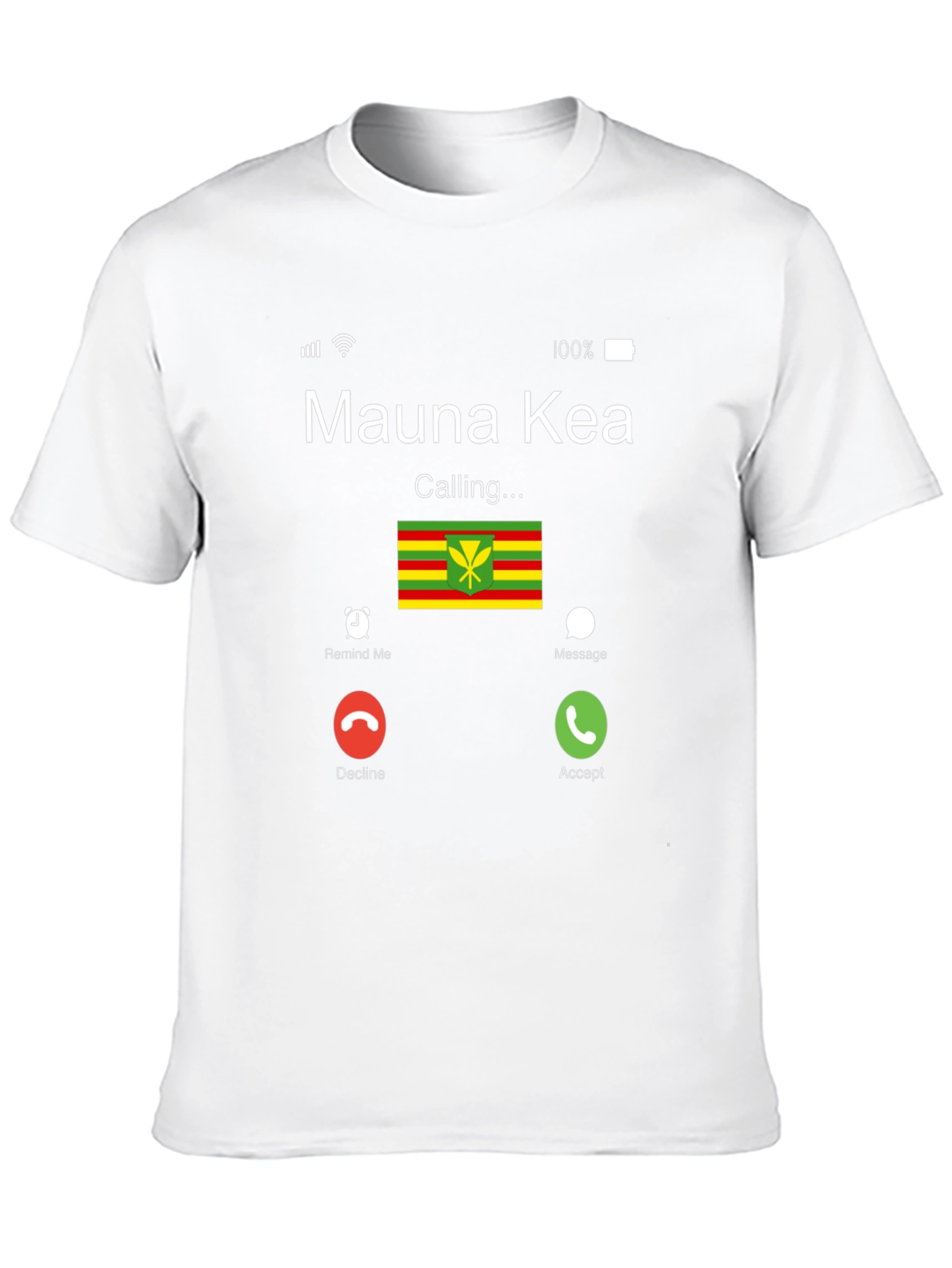 Mauna Kea Calling Graphic T-Shirt