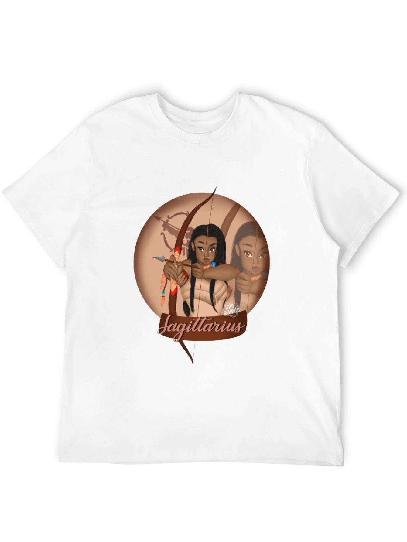 Sagittarius Zodiac T-Shirt - Black Graphic Tee