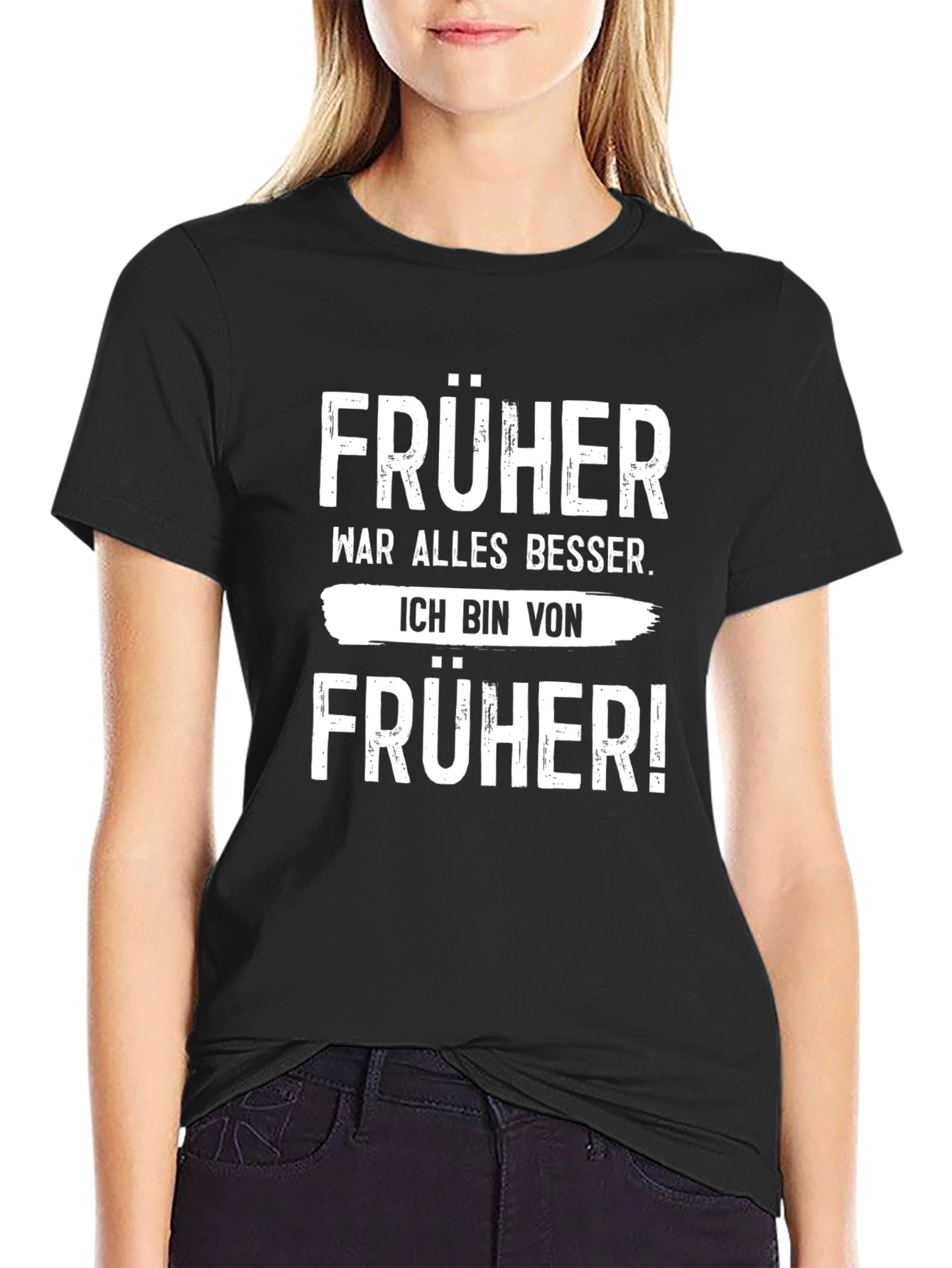 Funny German Früher T-Shirt