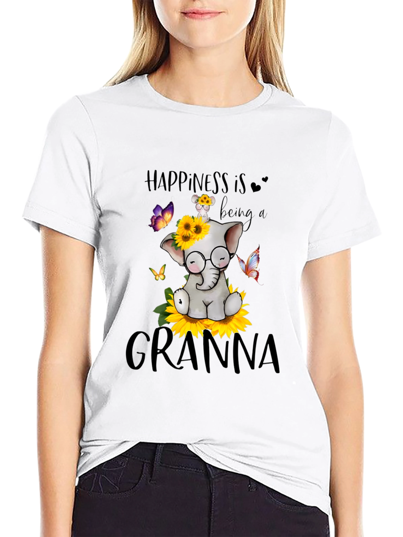 Happiness is Being A Granna T-Shirt