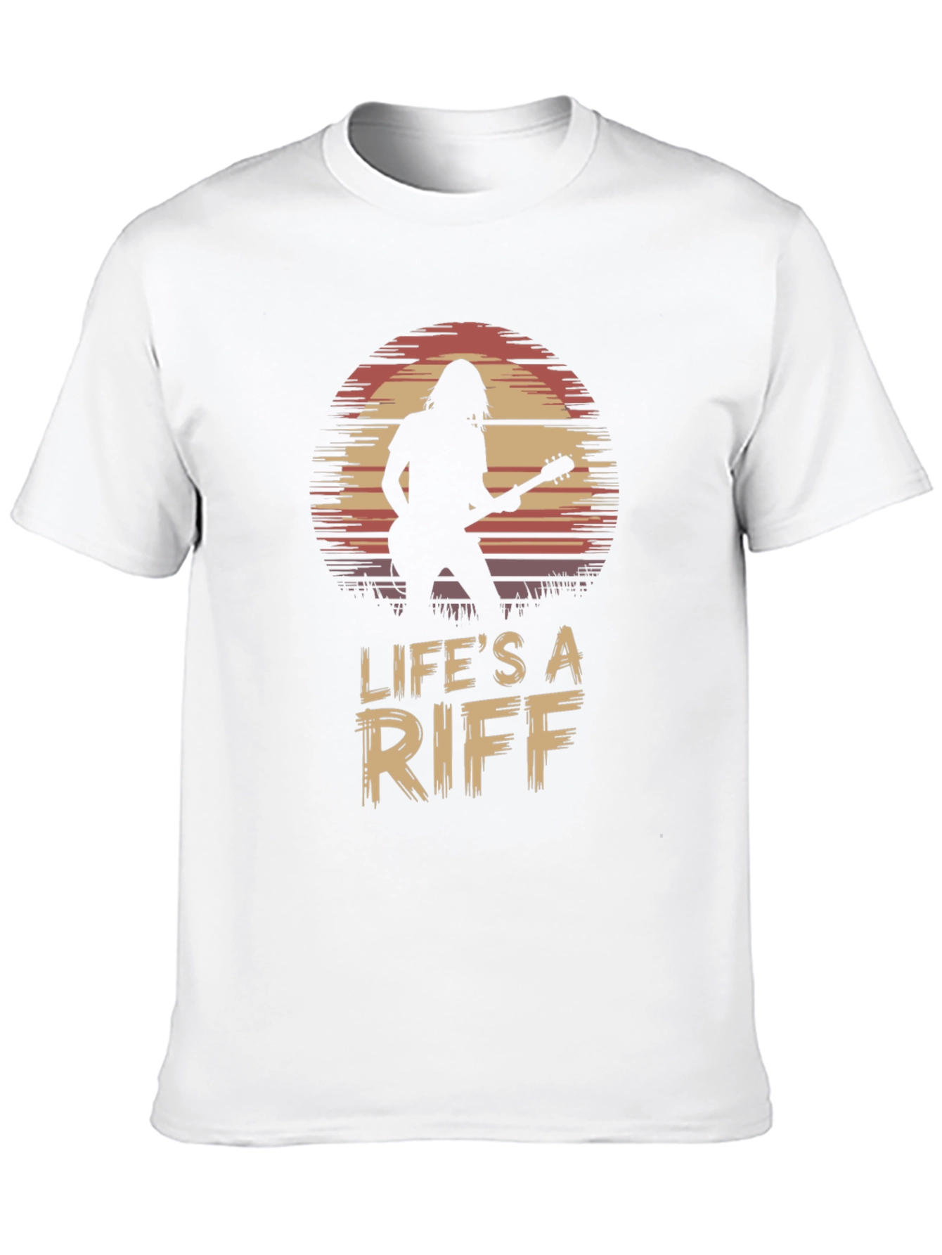 Lifes A Riff Guitar Player Tee