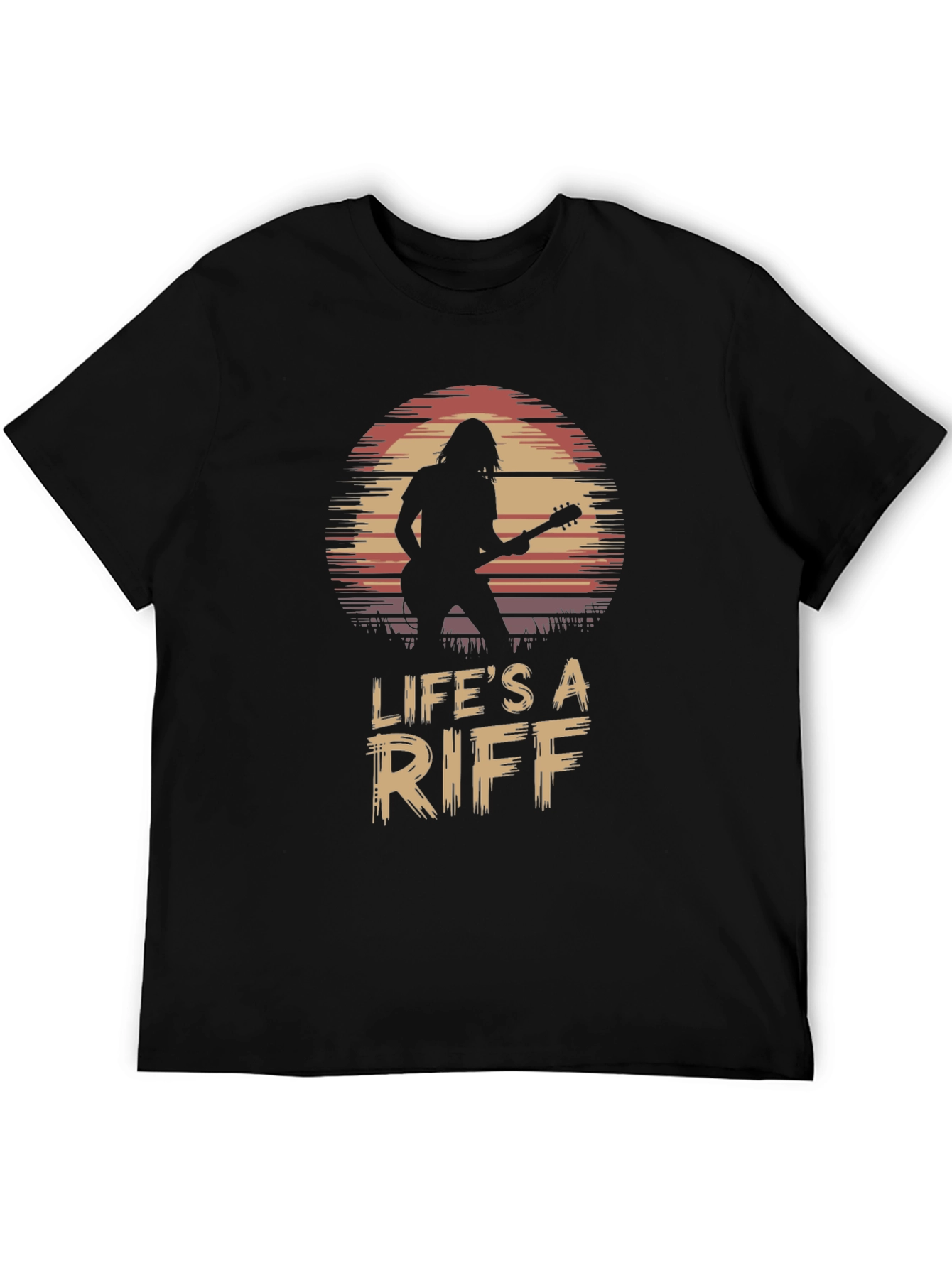 Lifes A Riff Guitar Player Tee