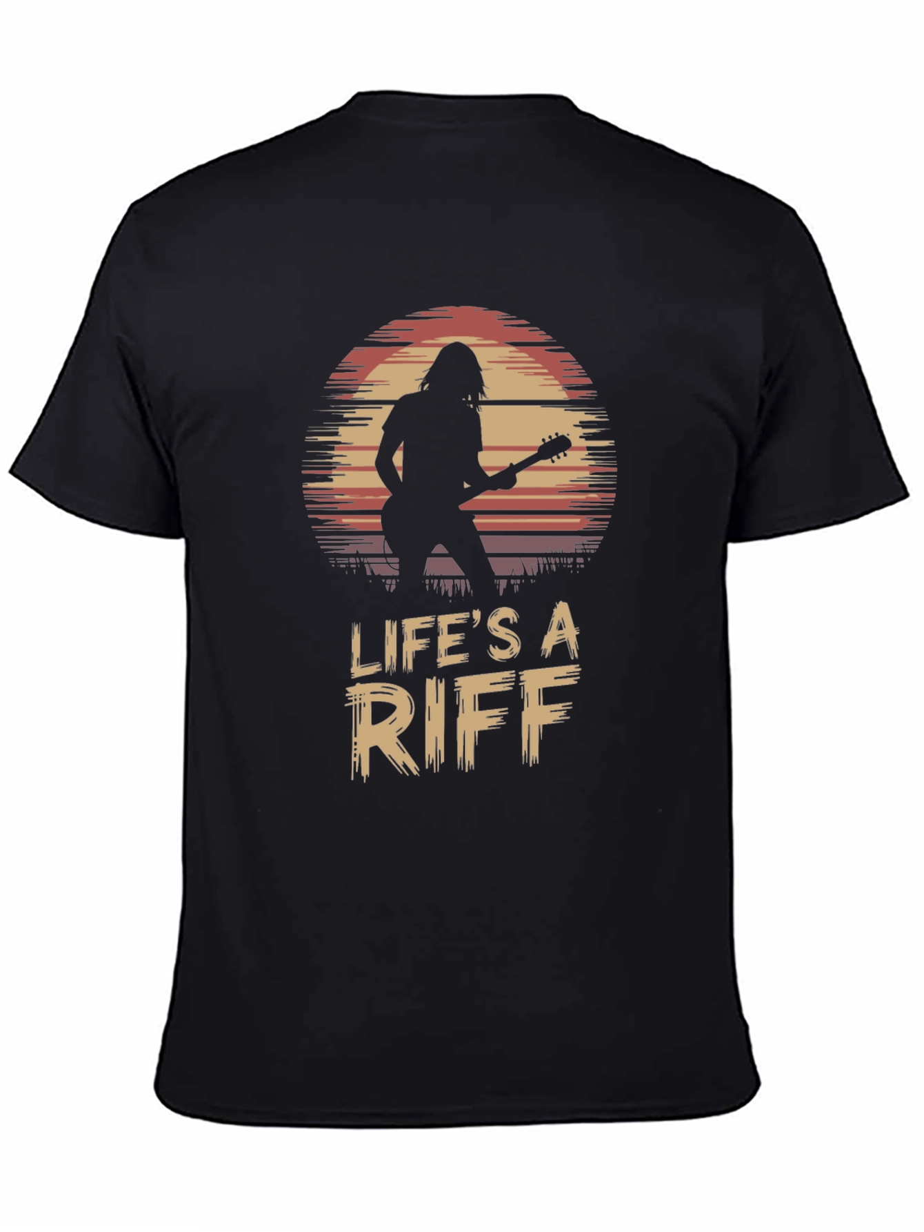 Lifes A Riff Guitar Player Tee