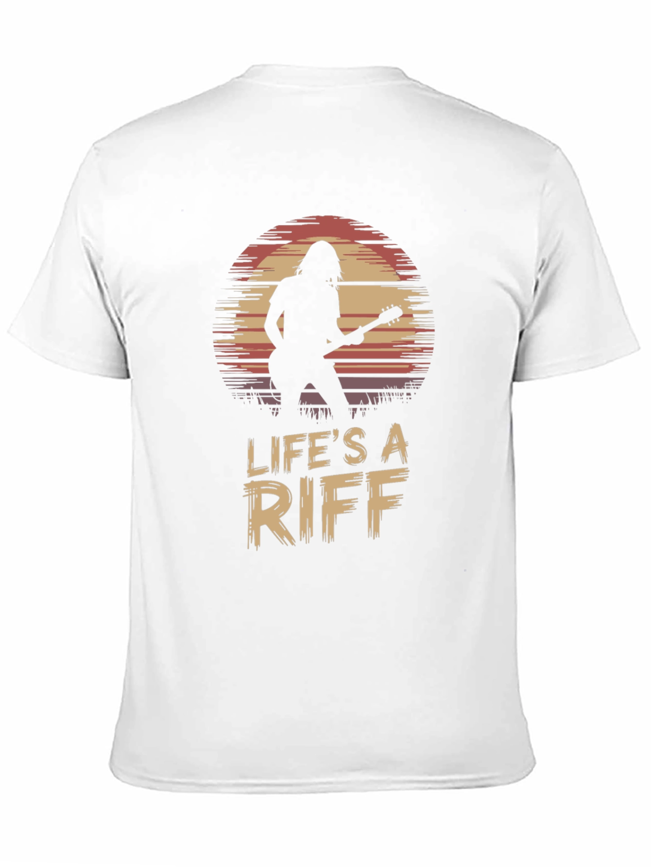 Lifes A Riff Guitar Player Tee
