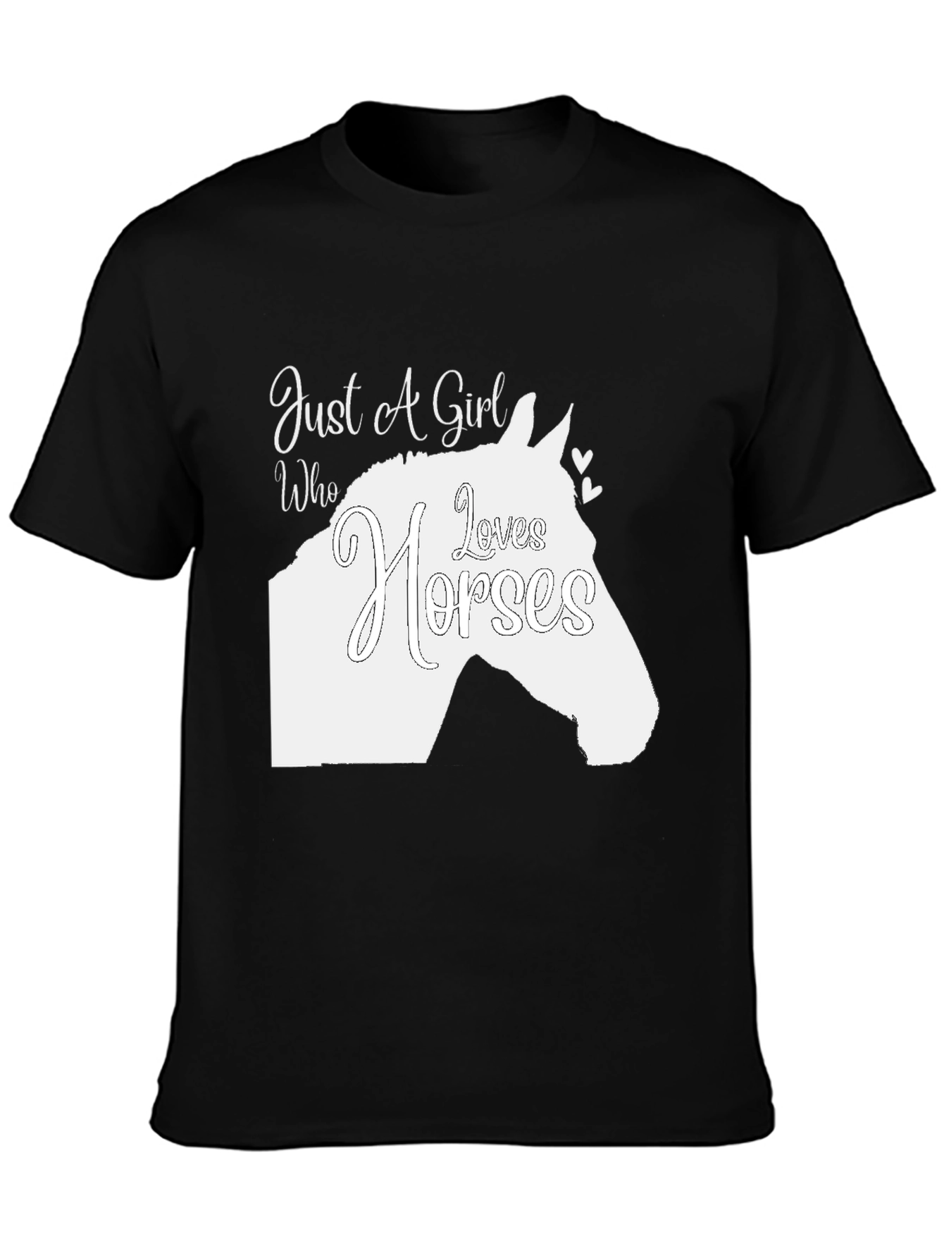Just A Girl Who Loves Horses T-Shirt