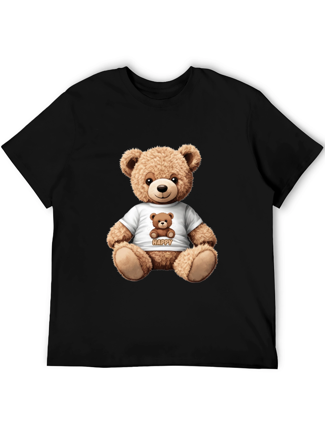 Teddy Bear Graphic T-Shirt - Cute & Comfy