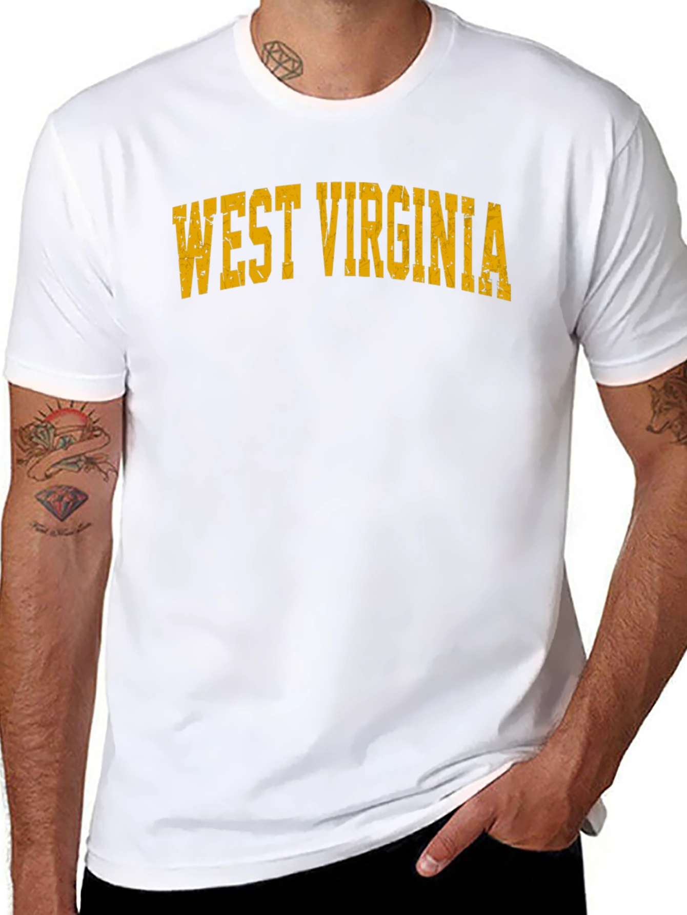 West Virginia Graphic Tee - Black