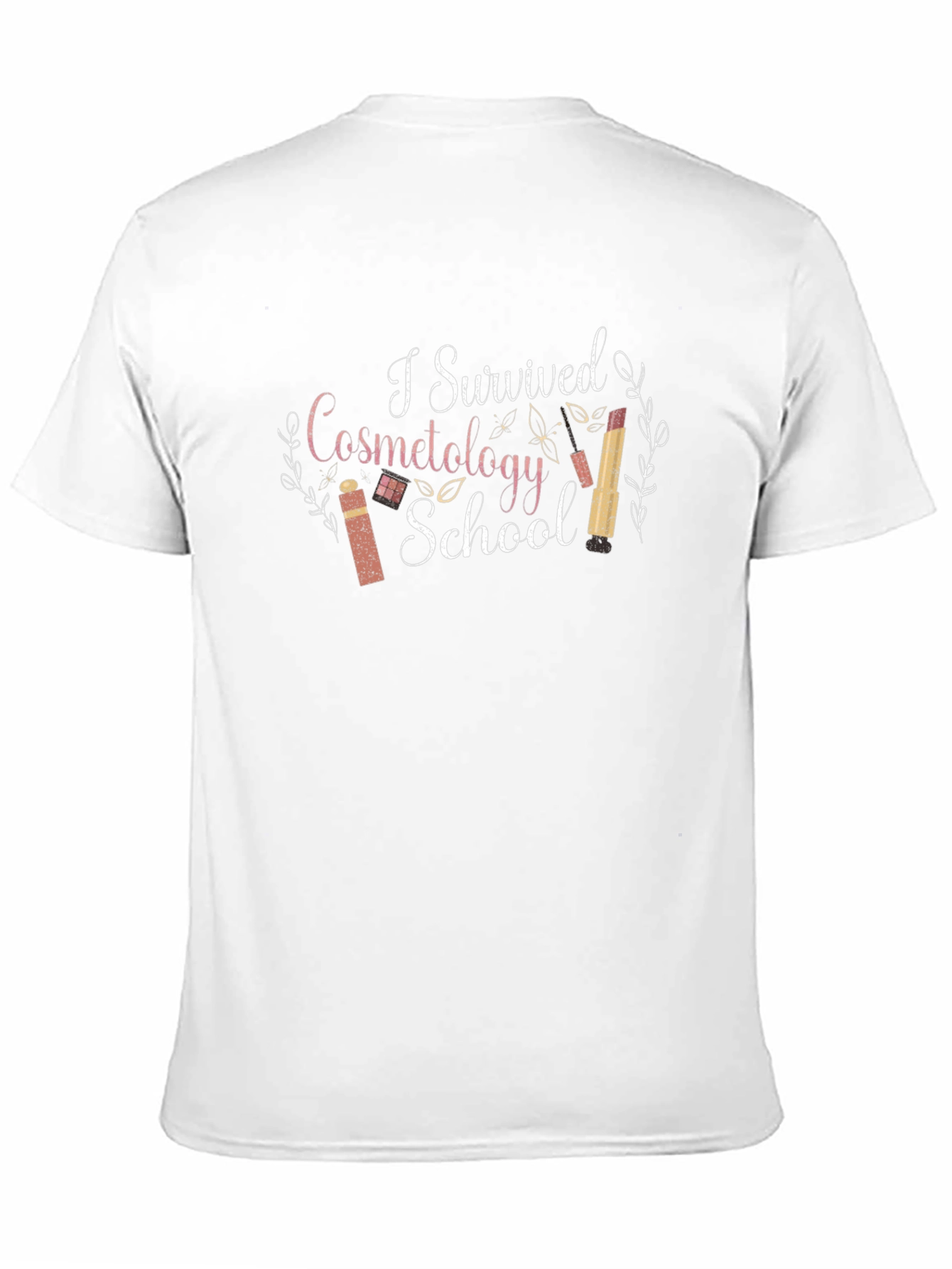 I Survived Cosmetology School Black T-Shirt