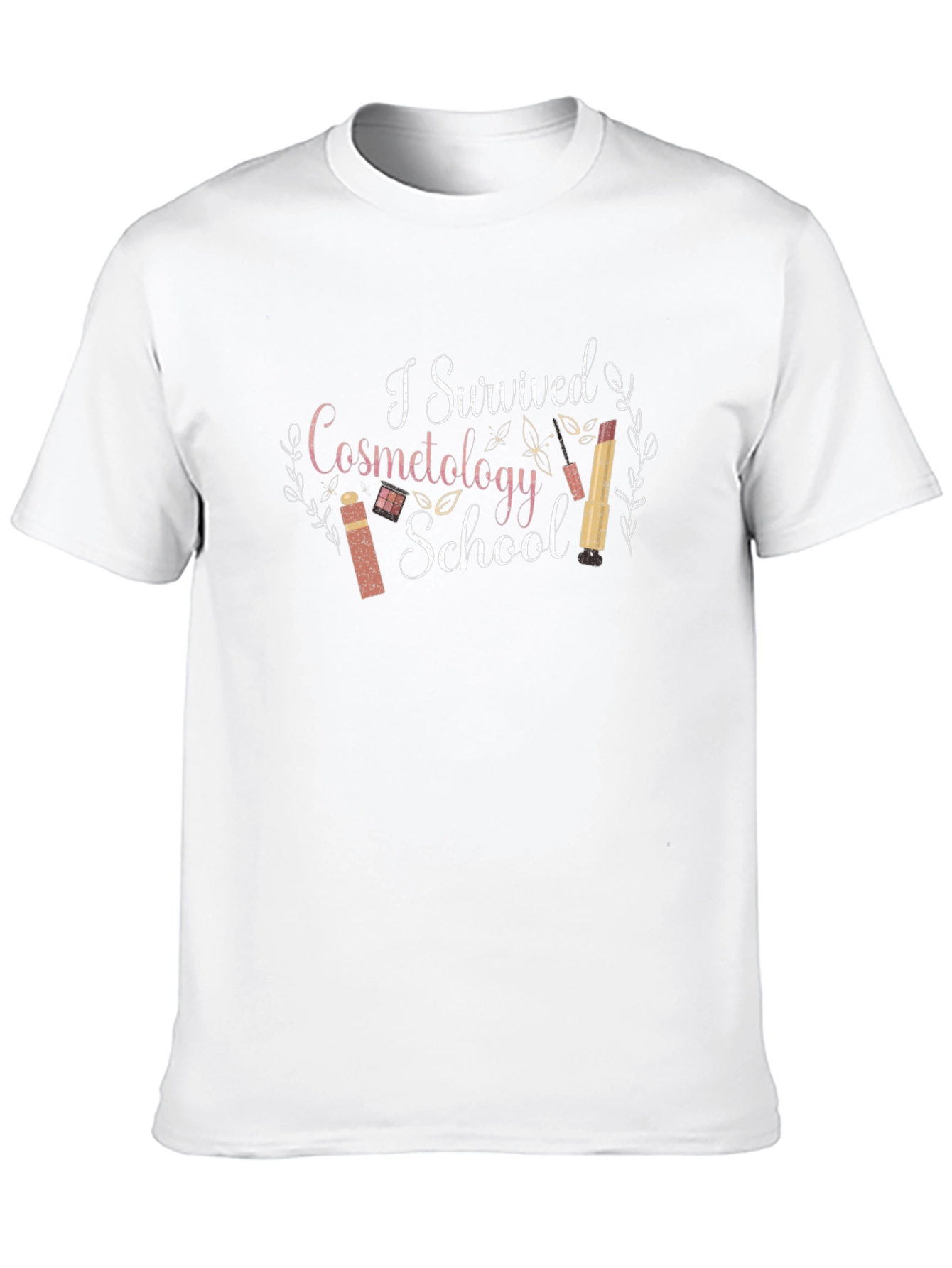 I Survived Cosmetology School Black T-Shirt