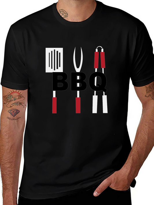 BBQ Graphic Tee - Grill Master Shirt