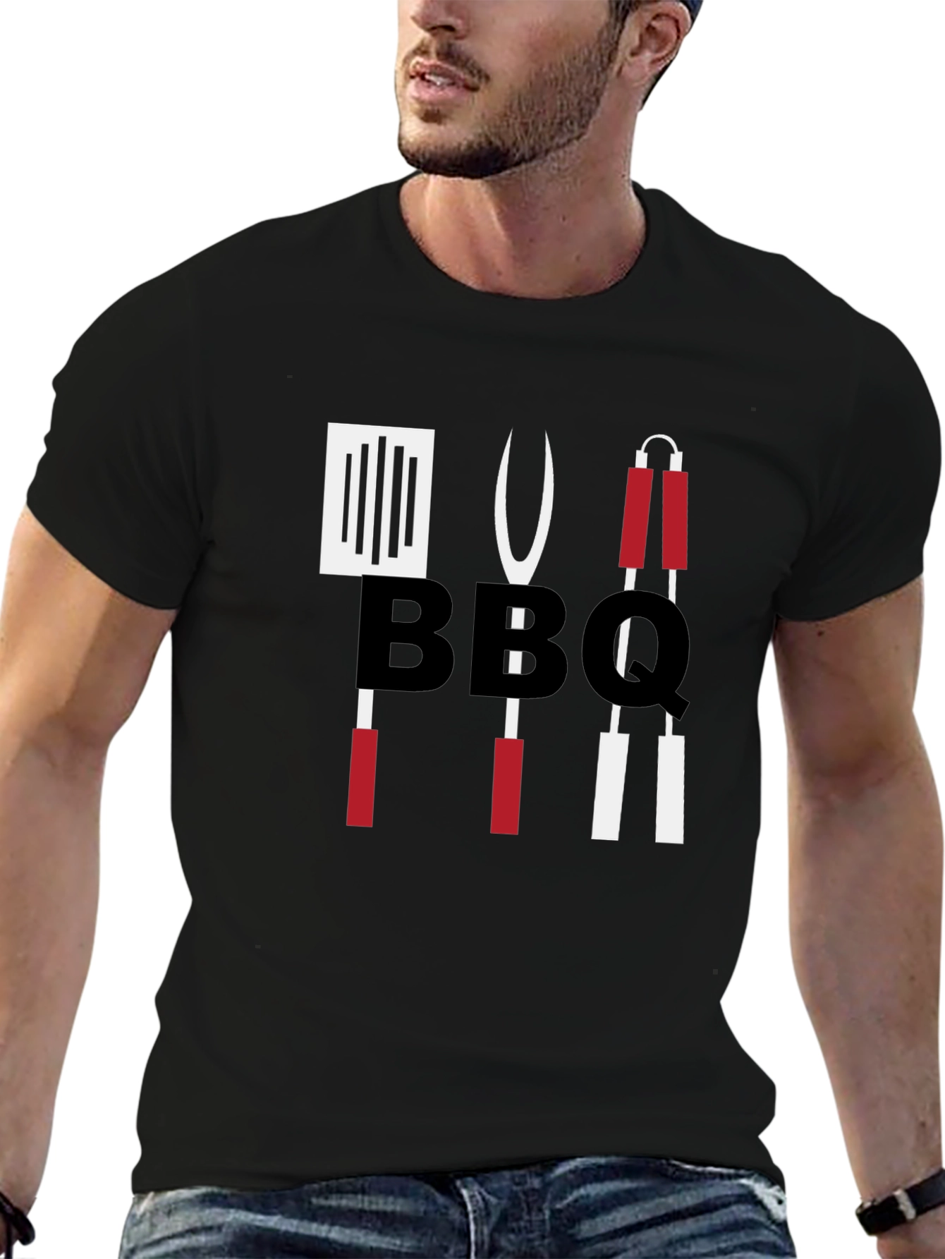 BBQ Graphic Tee - Grill Master Shirt