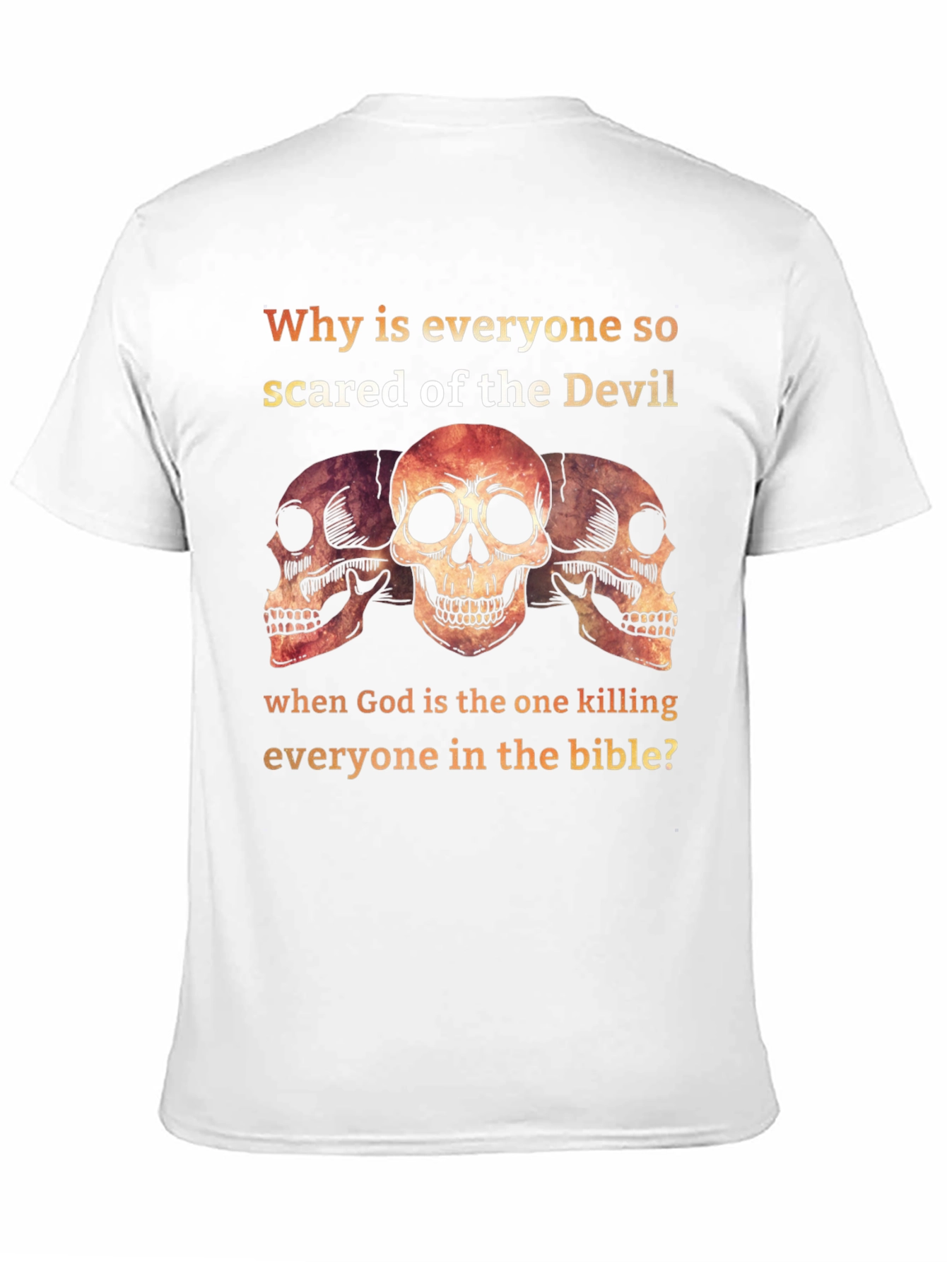 Sarcastic Devil & God T-Shirt