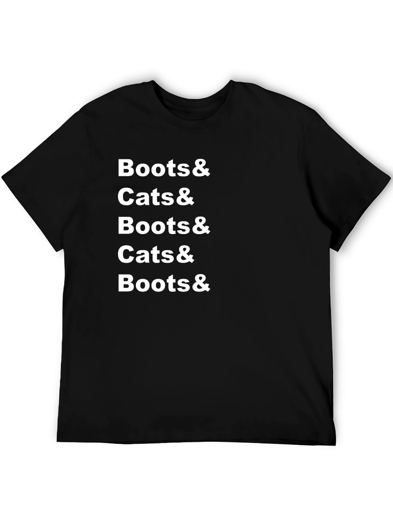 Boots & Cats Graphic T-Shirt