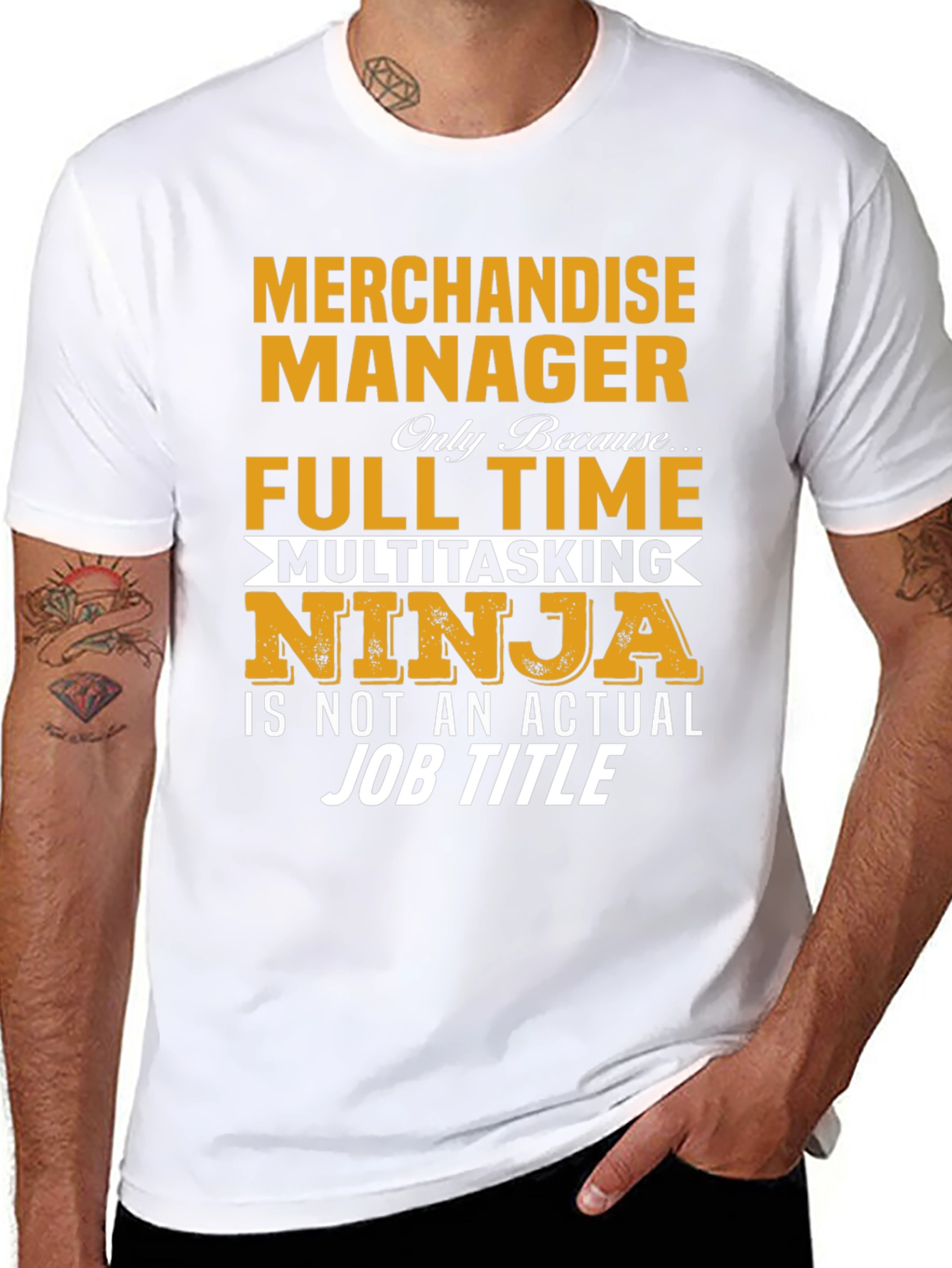 Merchandise Manager Full Time Ninja T-Shirt