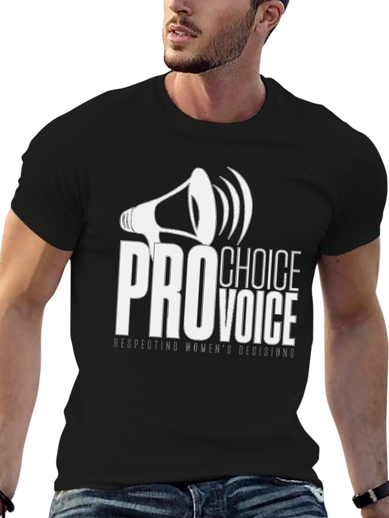 Pro Choice Voice T-Shirt - Respect Womens Decisions