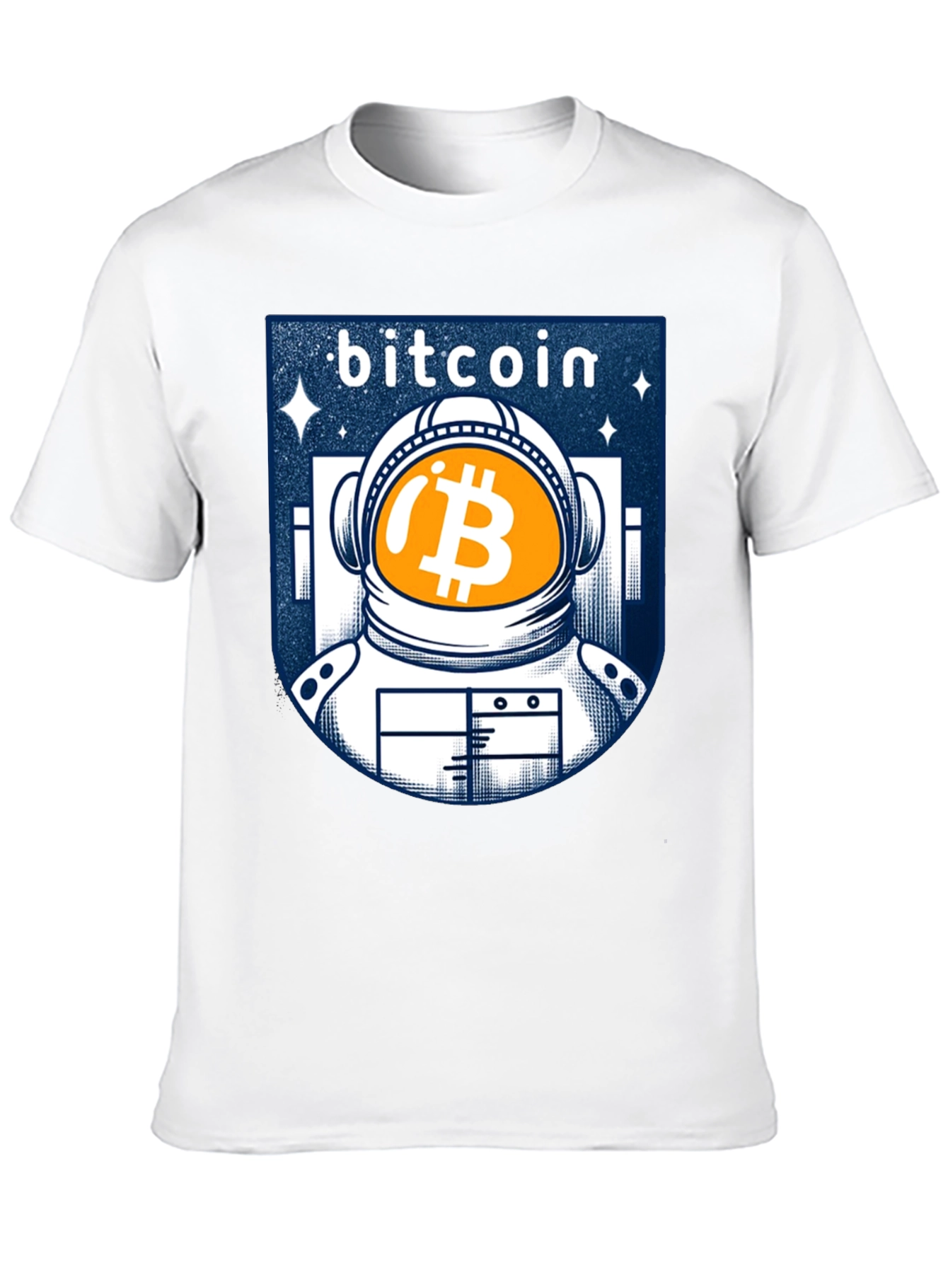 Bitcoin Astronaut Graphic T-Shirt