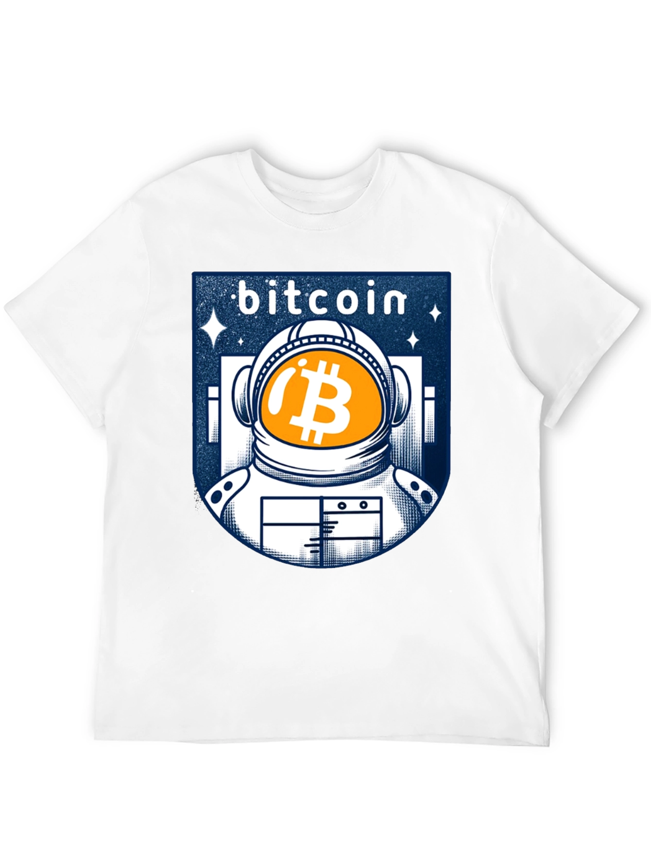 Bitcoin Astronaut Graphic T-Shirt