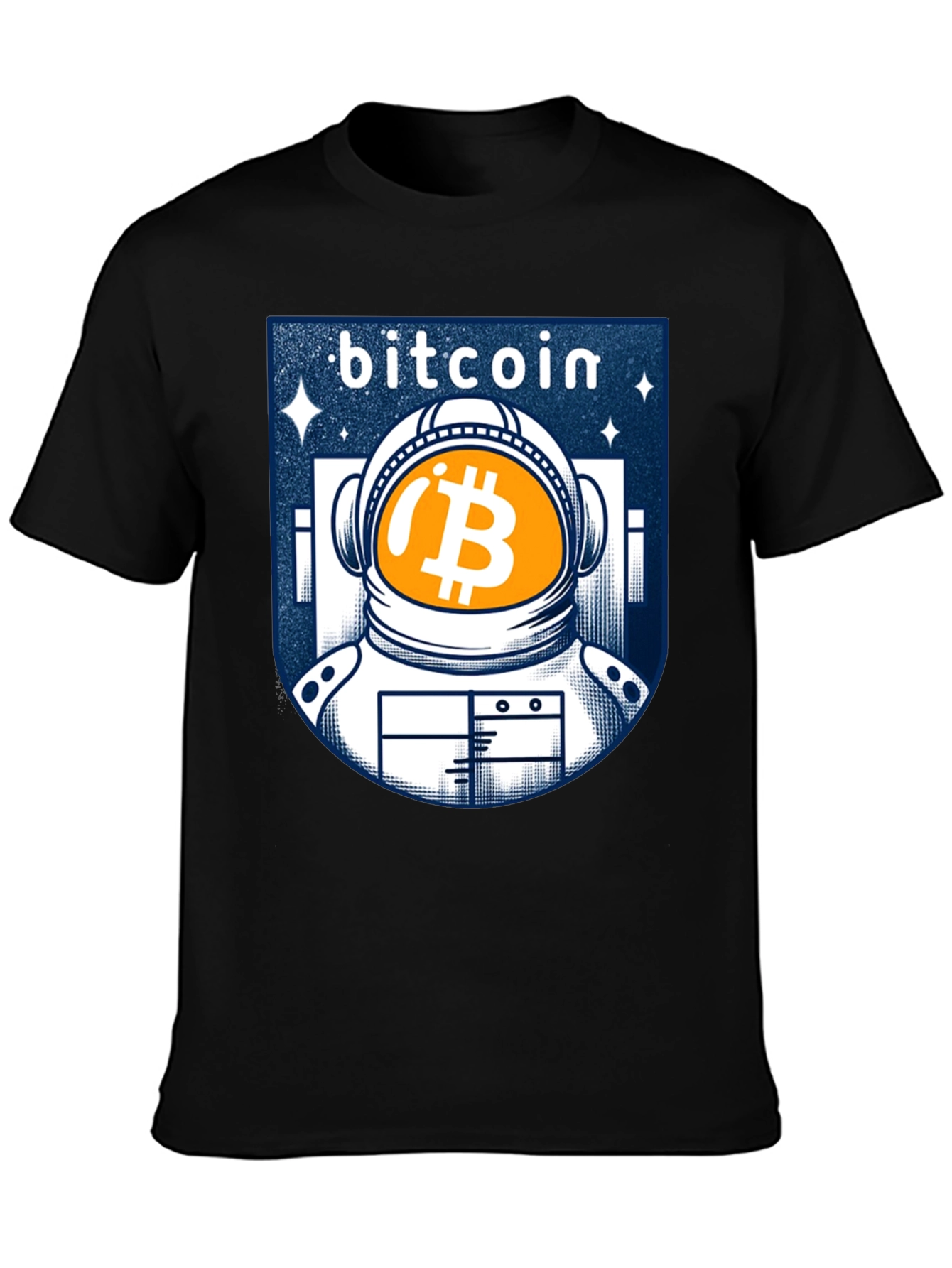 Bitcoin Astronaut Graphic T-Shirt