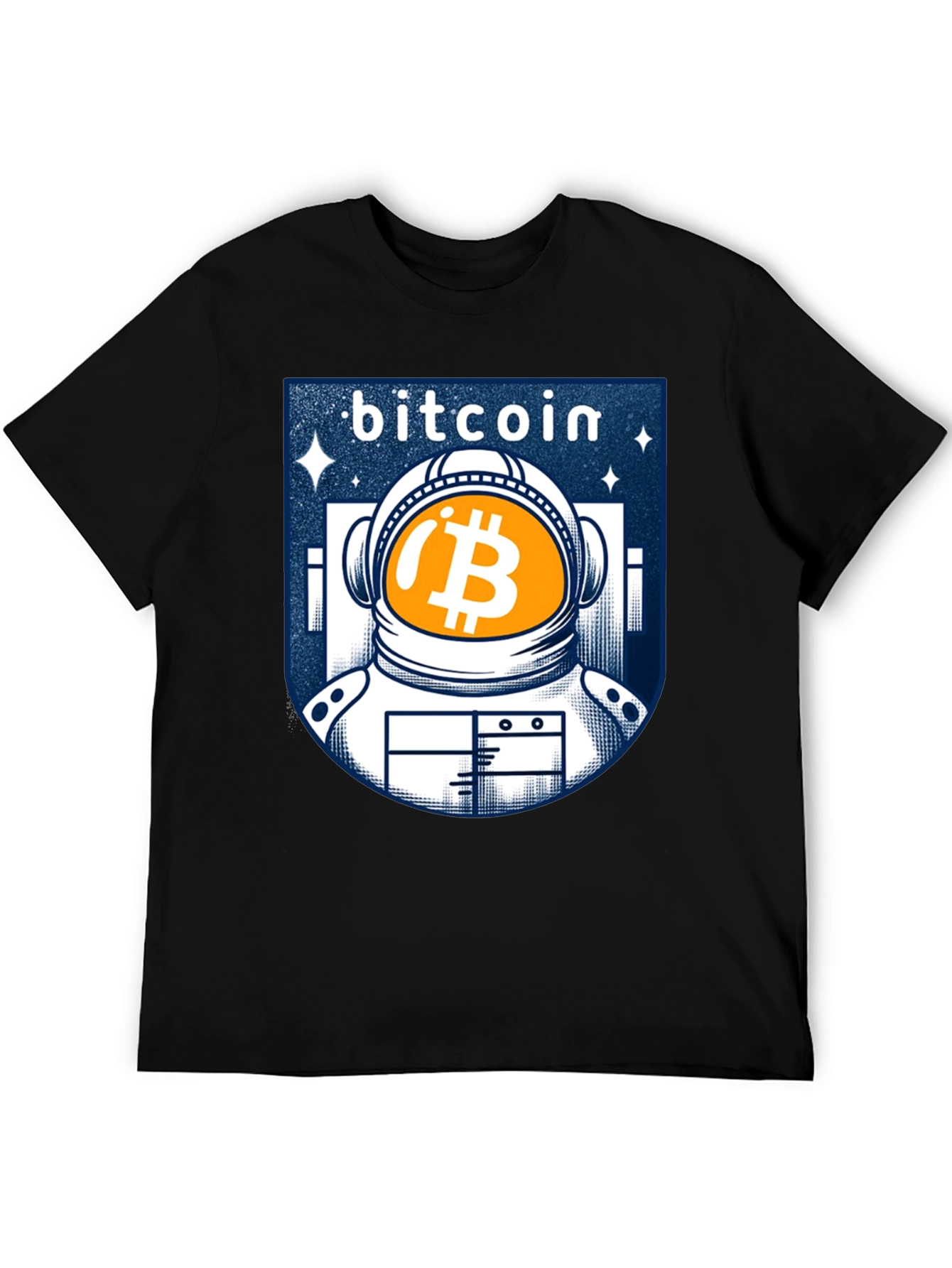 Bitcoin Astronaut Graphic T-Shirt