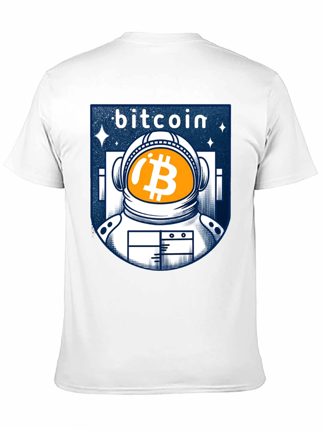 Bitcoin Astronaut Graphic T-Shirt