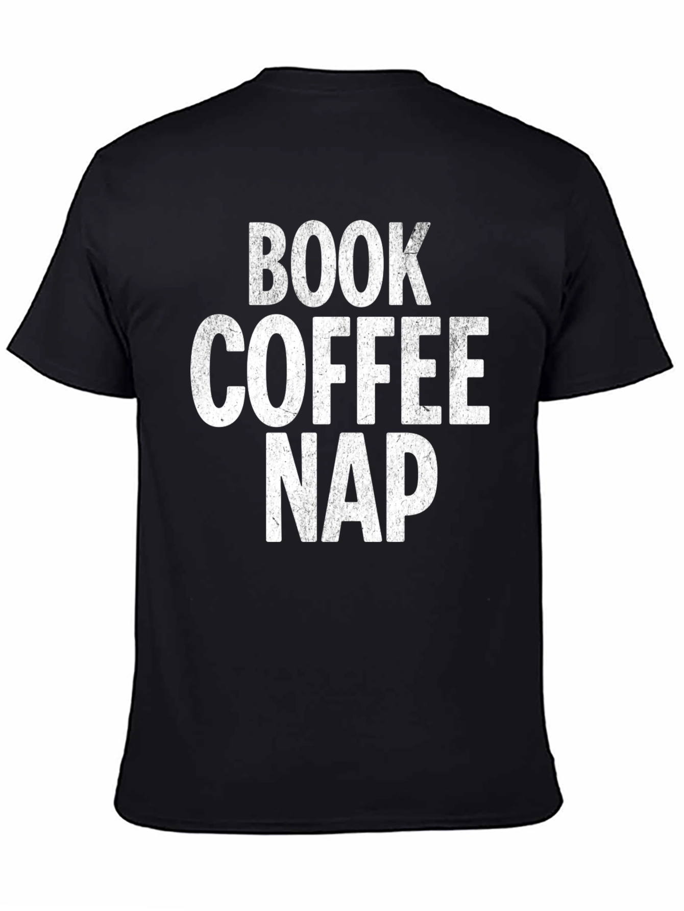 Book Coffee Nap T-Shirt - Relax & Read