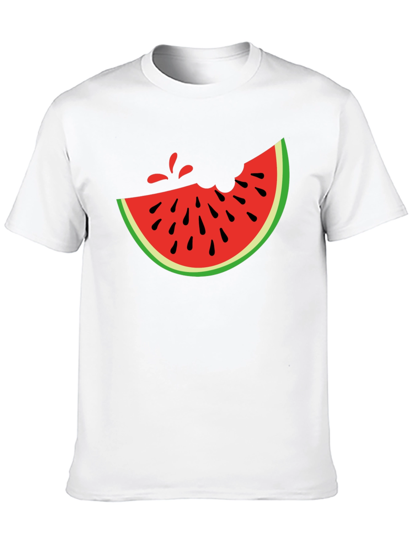 Watermelon Slice Graphic Tee - Casual Summer Style