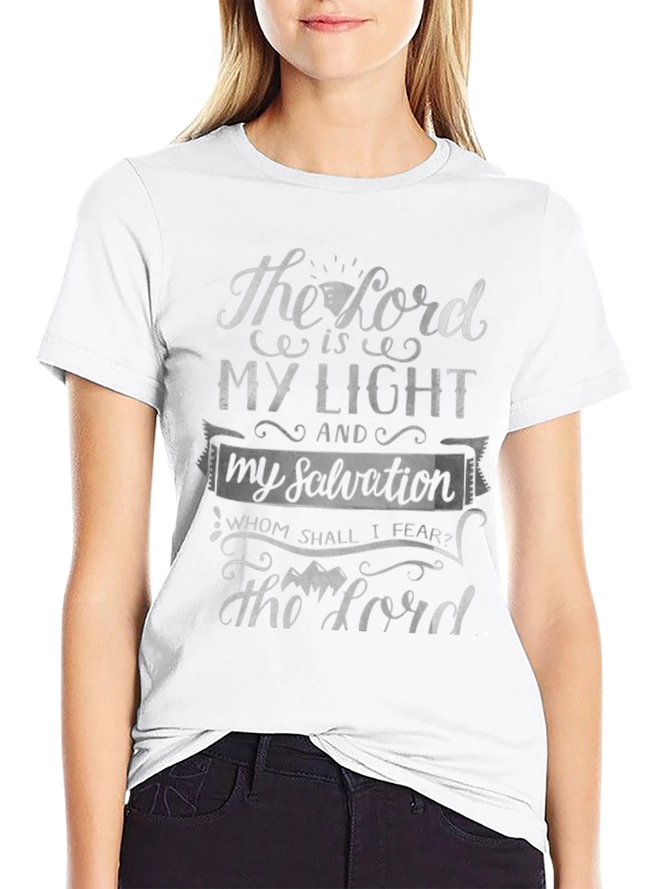 Faithful T-Shirt - The Lord Is My Light