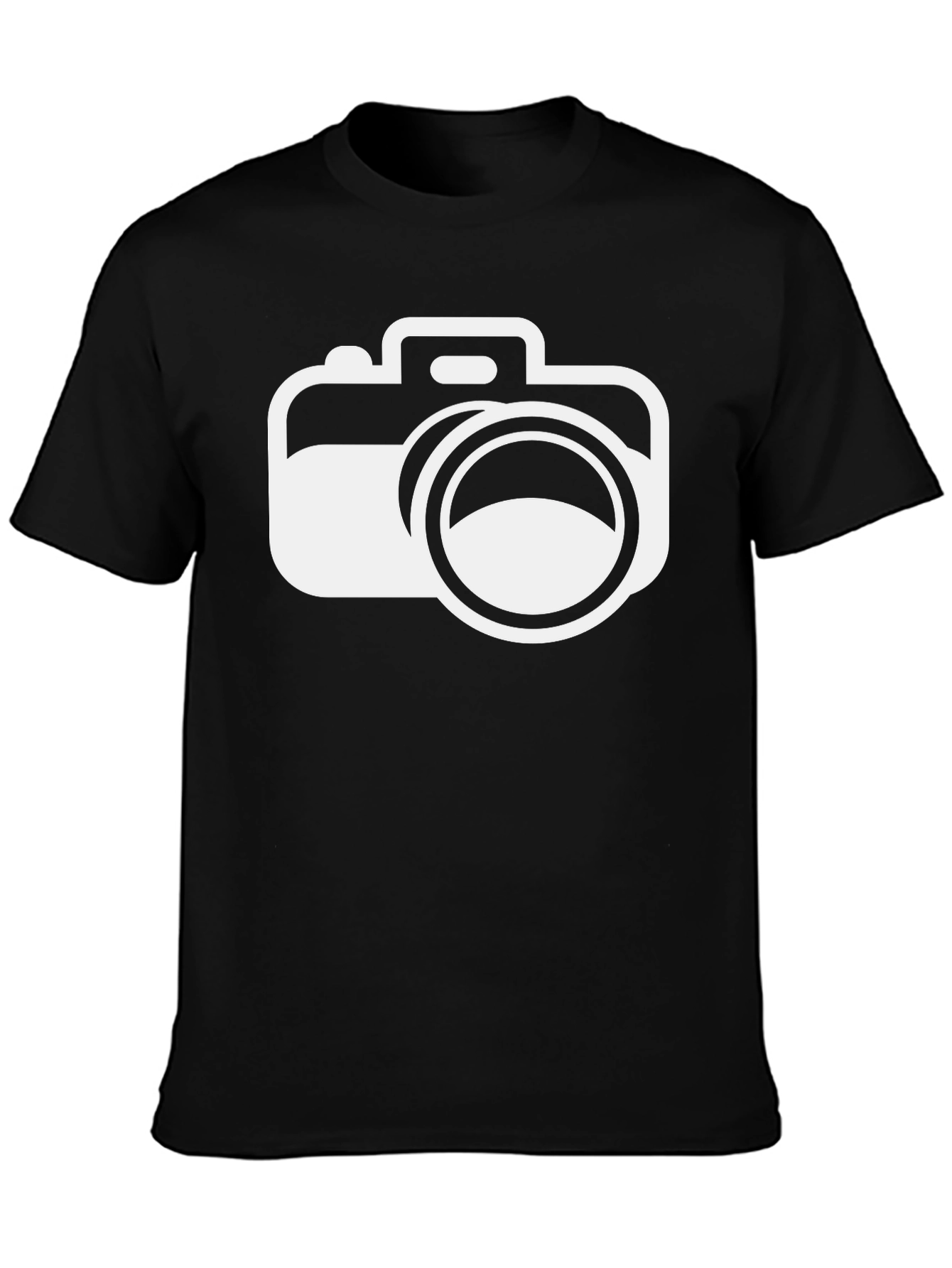 Camera Graphic Black T-Shirt