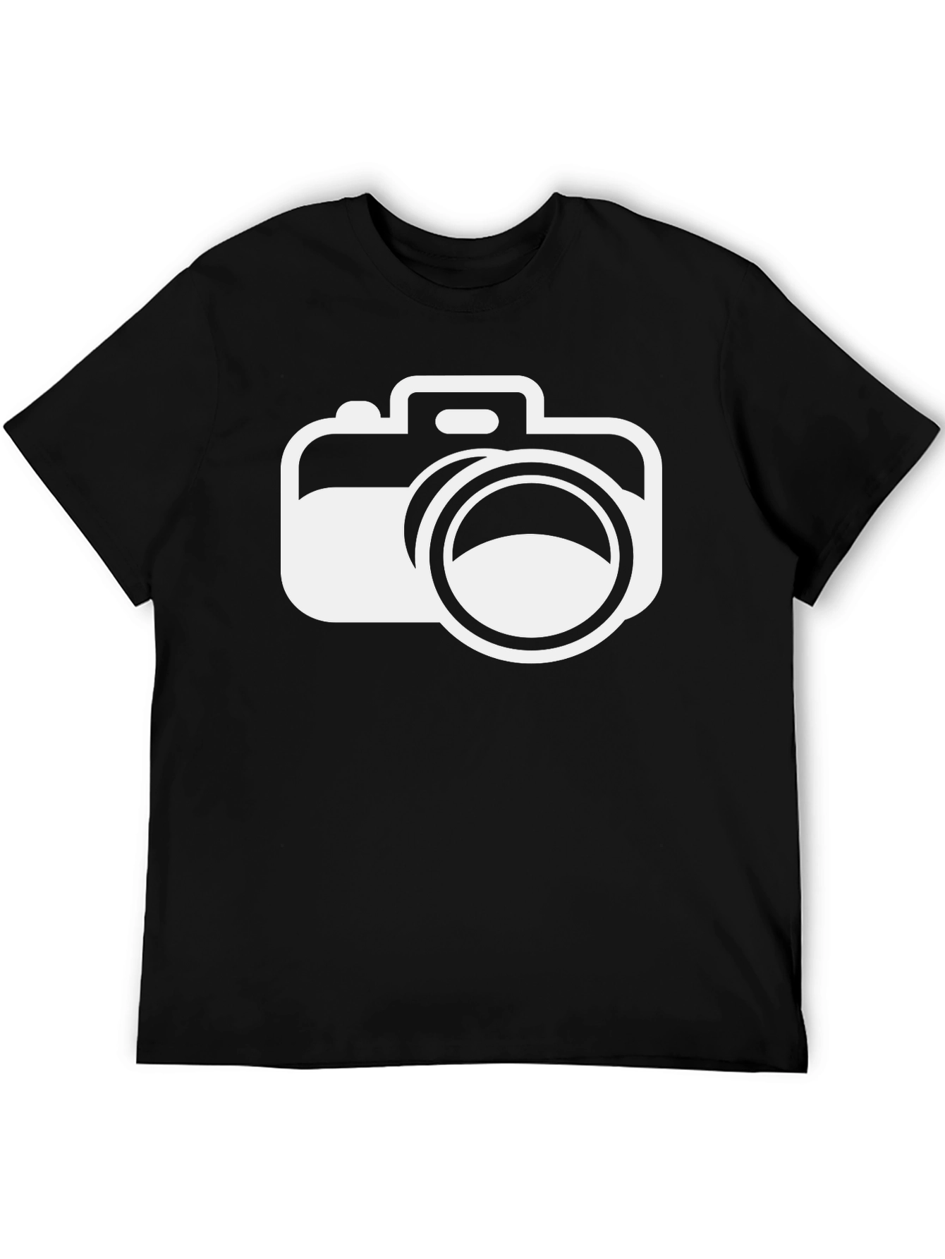 Camera Graphic Black T-Shirt
