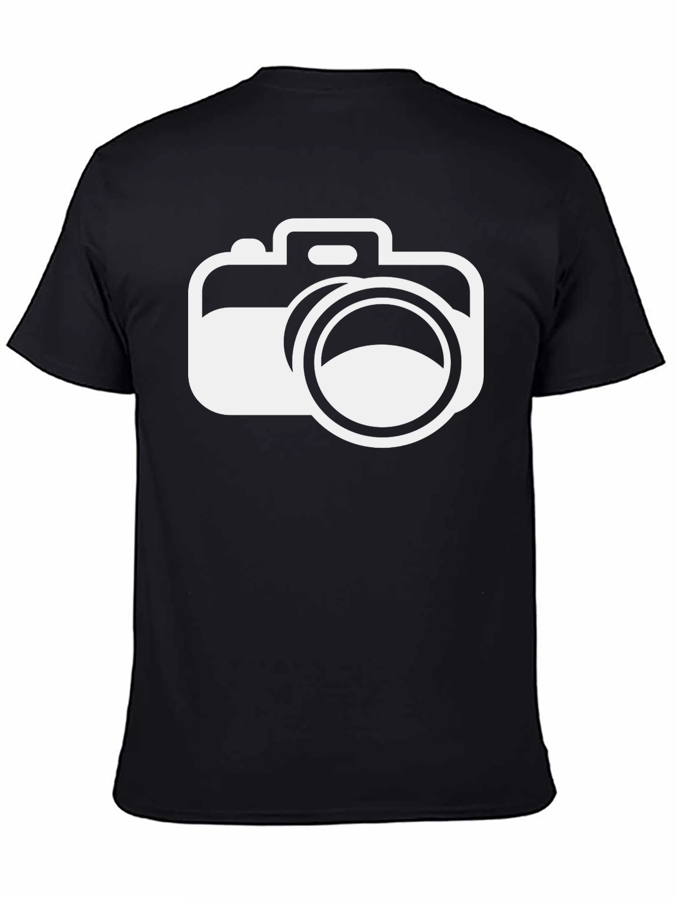 Camera Graphic Black T-Shirt