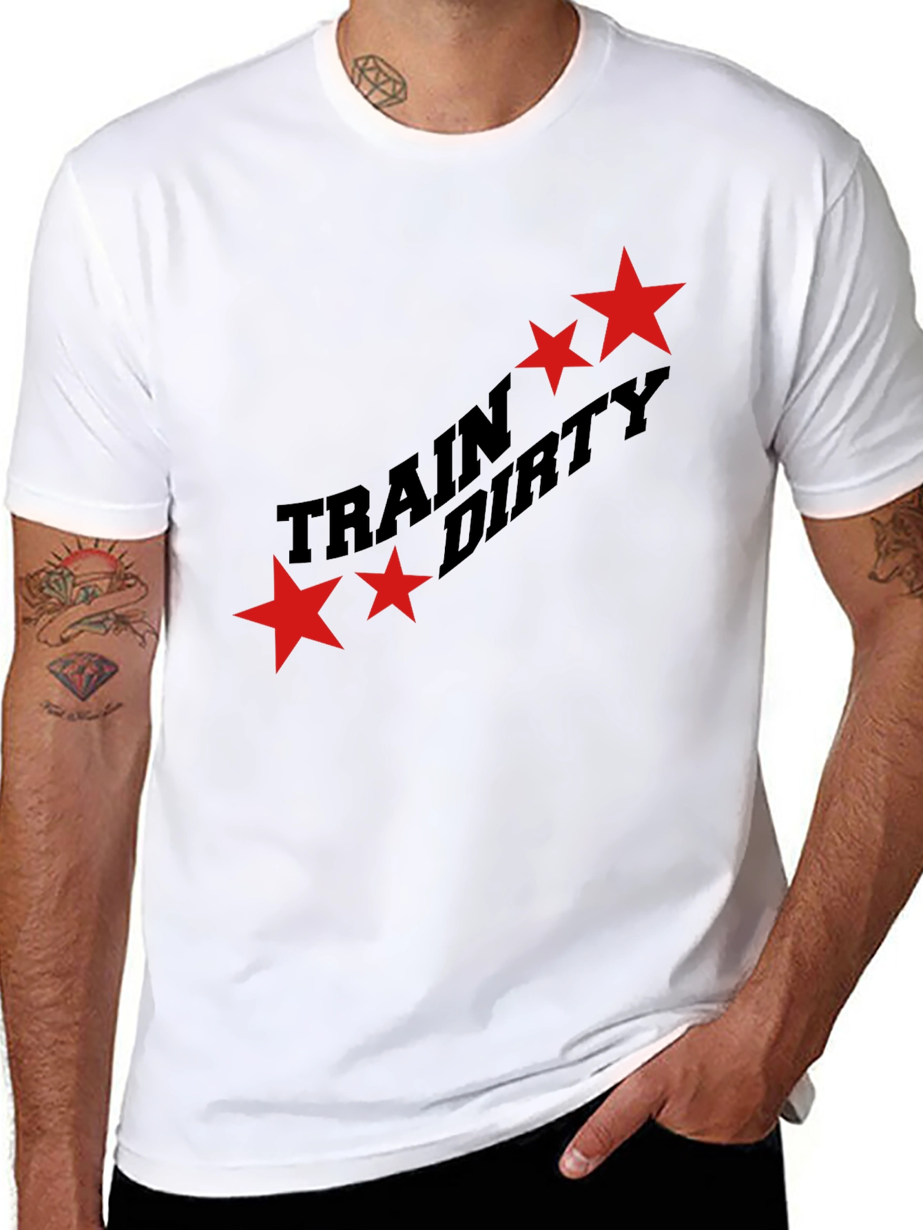 Train Dirty Graphic Tee