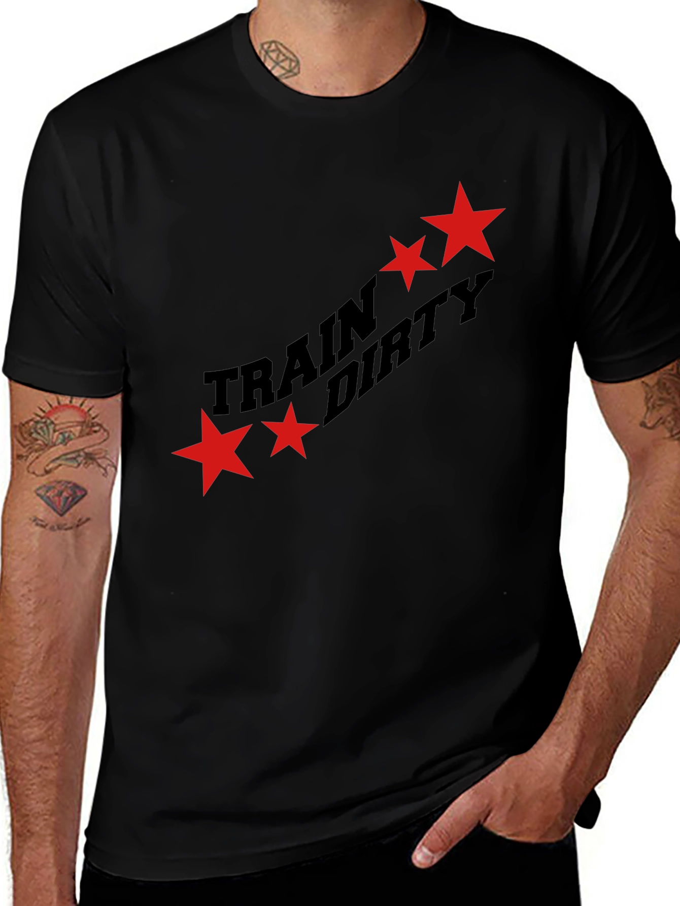 Train Dirty Graphic Tee