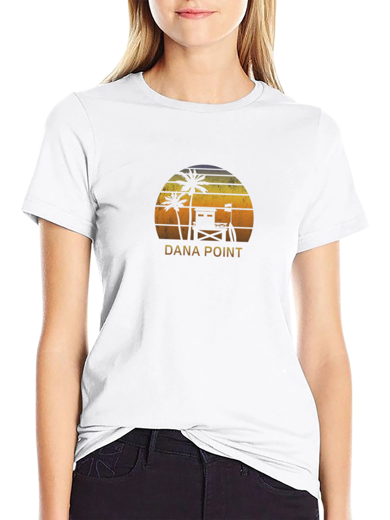 Dana Point Palm Sunset T-Shirt
