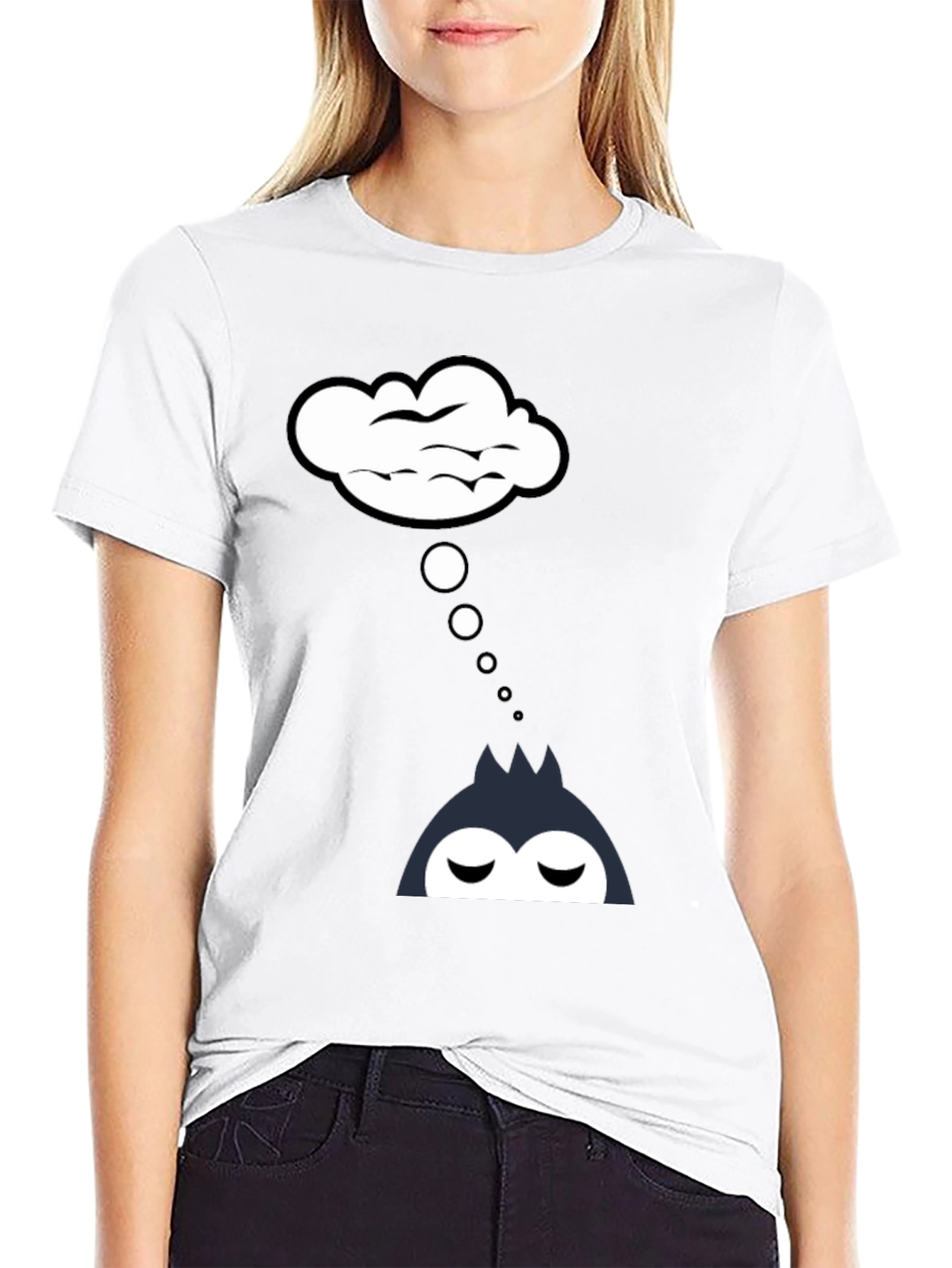 Dreamy Character Graphic T-Shirt