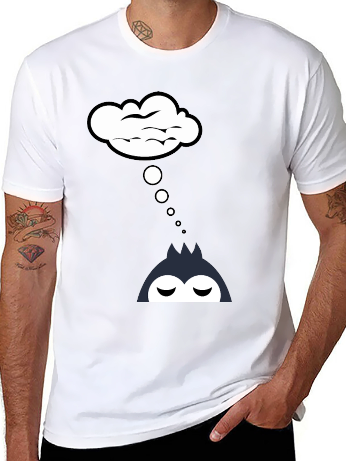Dreamy Character Graphic T-Shirt
