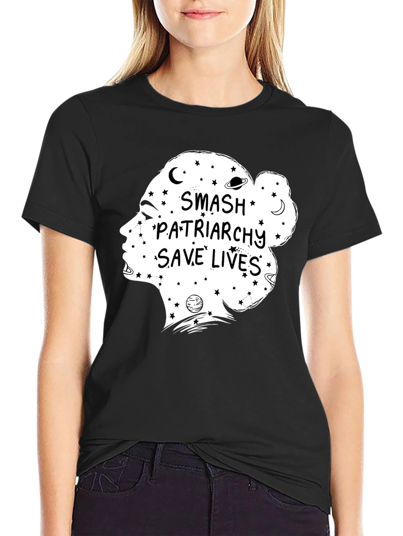 Smash Patriarchy Save Lives Graphic Tee