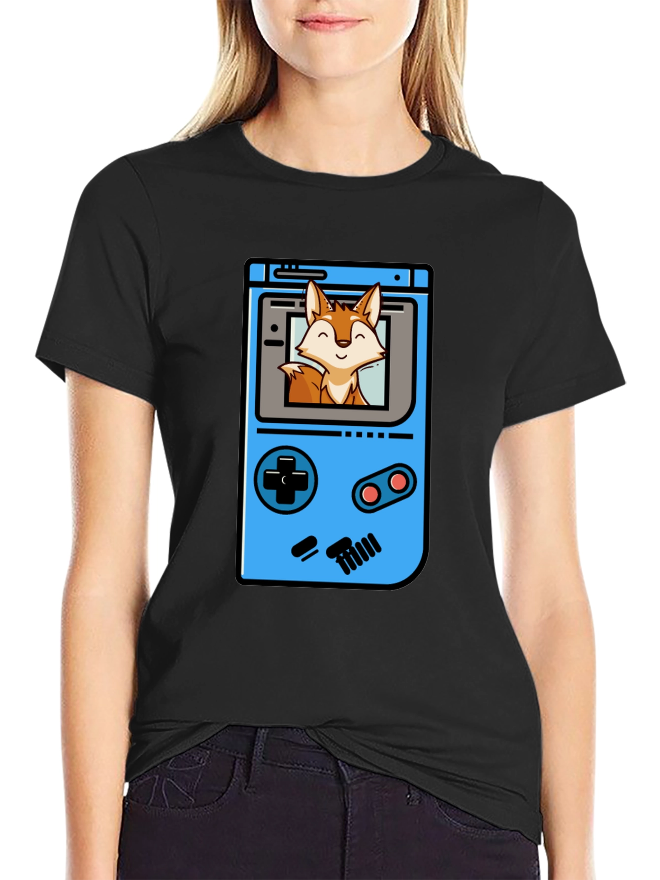 Retro Gaming Fox T-Shirt