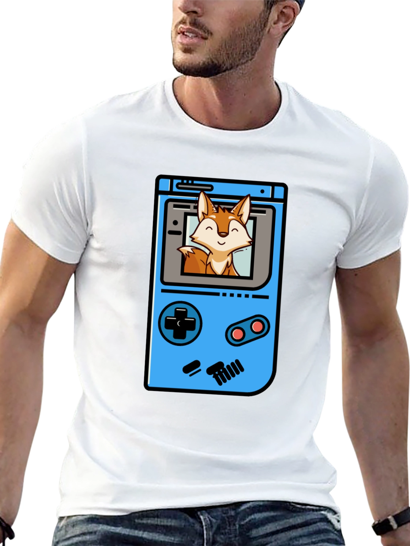 Retro Gaming Fox T-Shirt