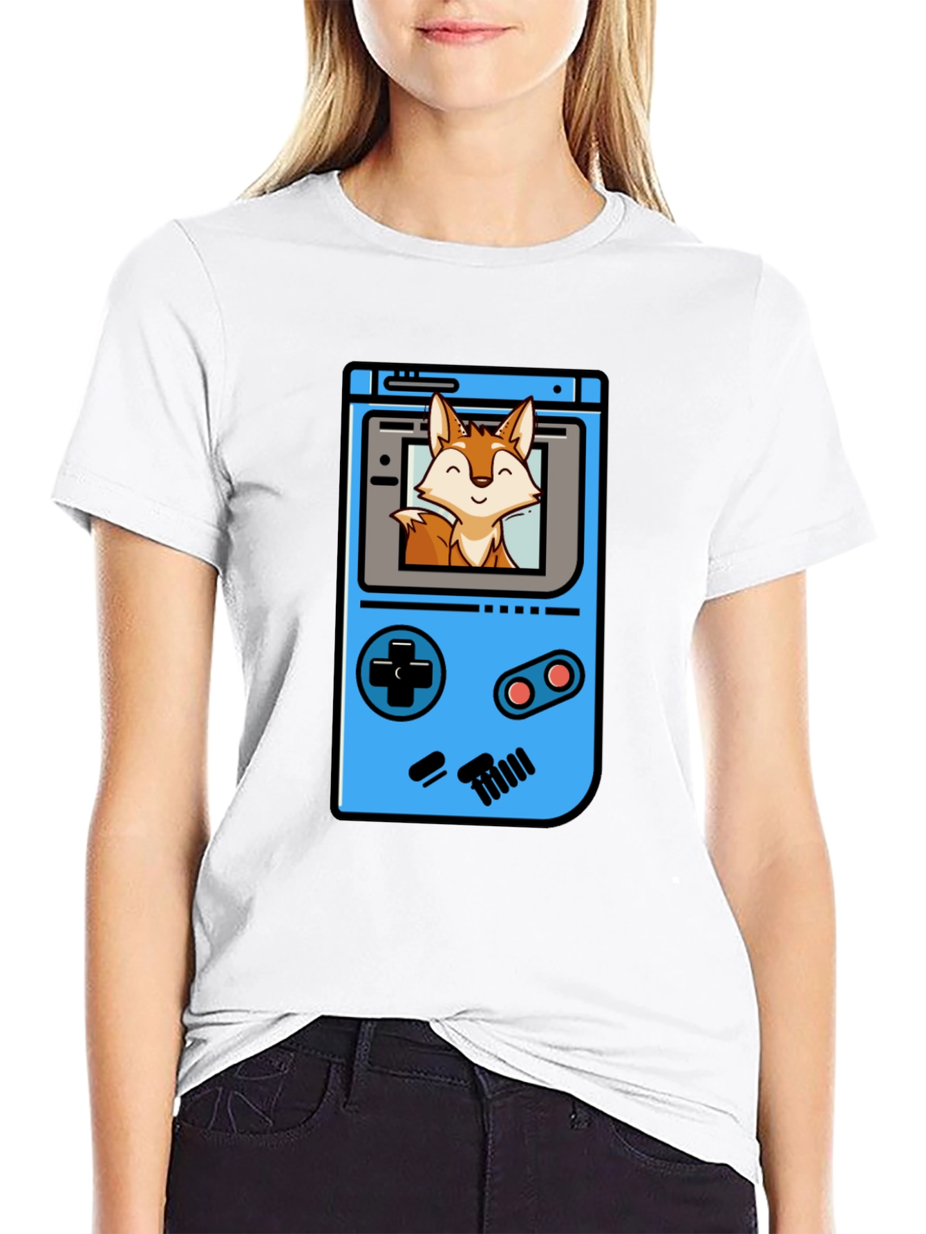 Retro Gaming Fox T-Shirt