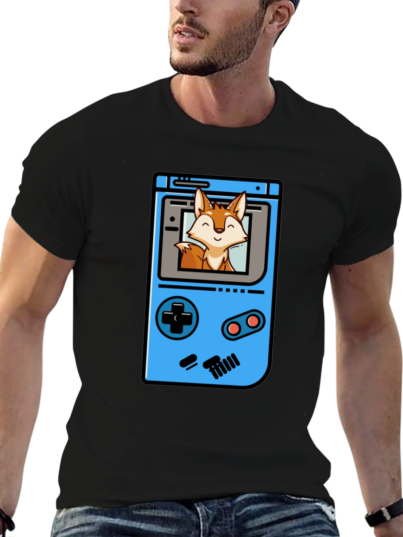 Retro Gaming Fox T-Shirt