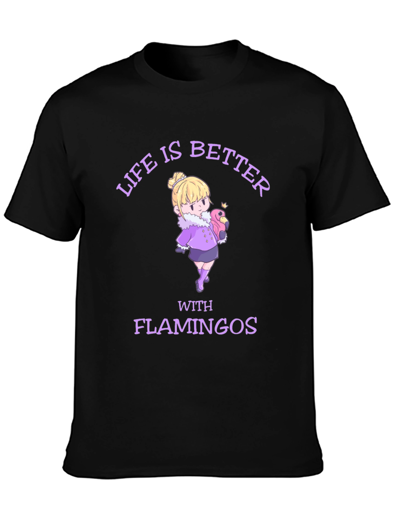 Life is Better with Flamingos T-Shirt