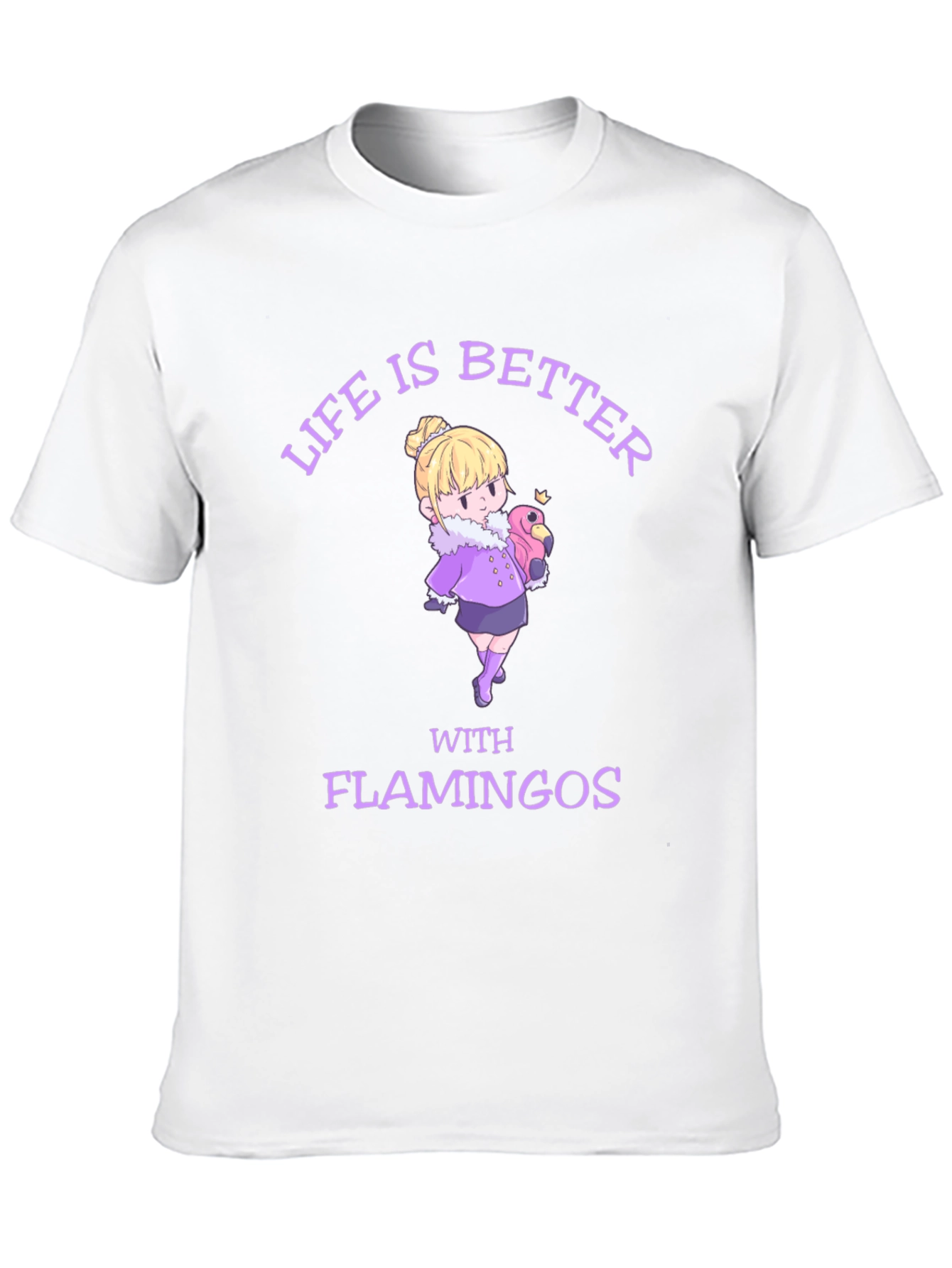 Life is Better with Flamingos T-Shirt
